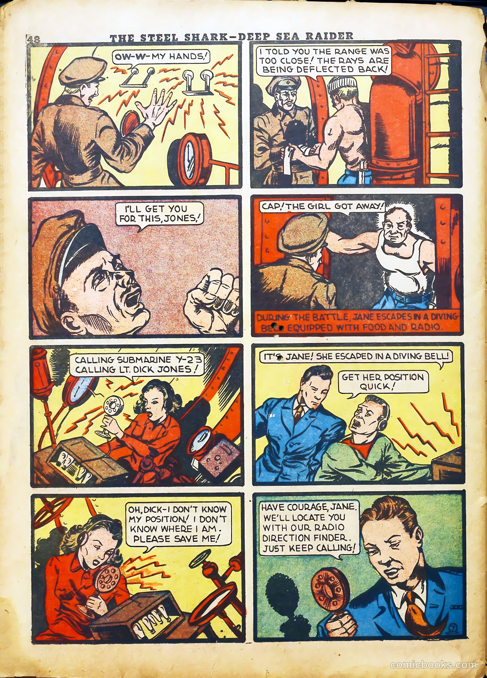 Rocket Comics #2 (1940) — page 50 of 69