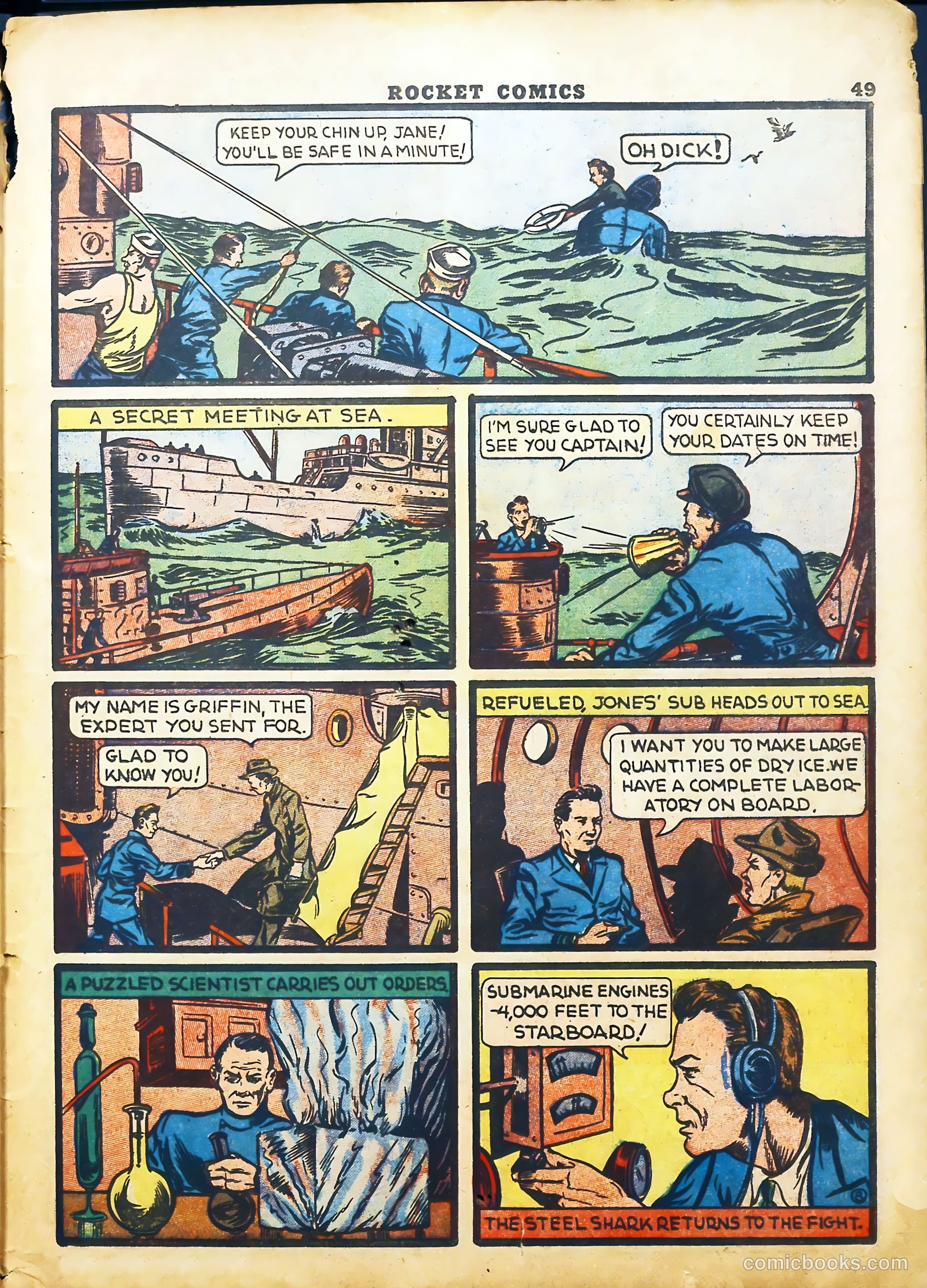 Rocket Comics #2 (1940) — page 51 of 69