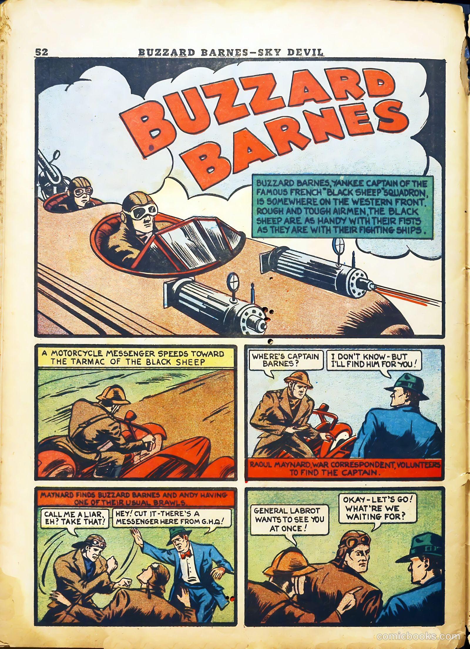 Rocket Comics #2 (1940) — page 54 of 69