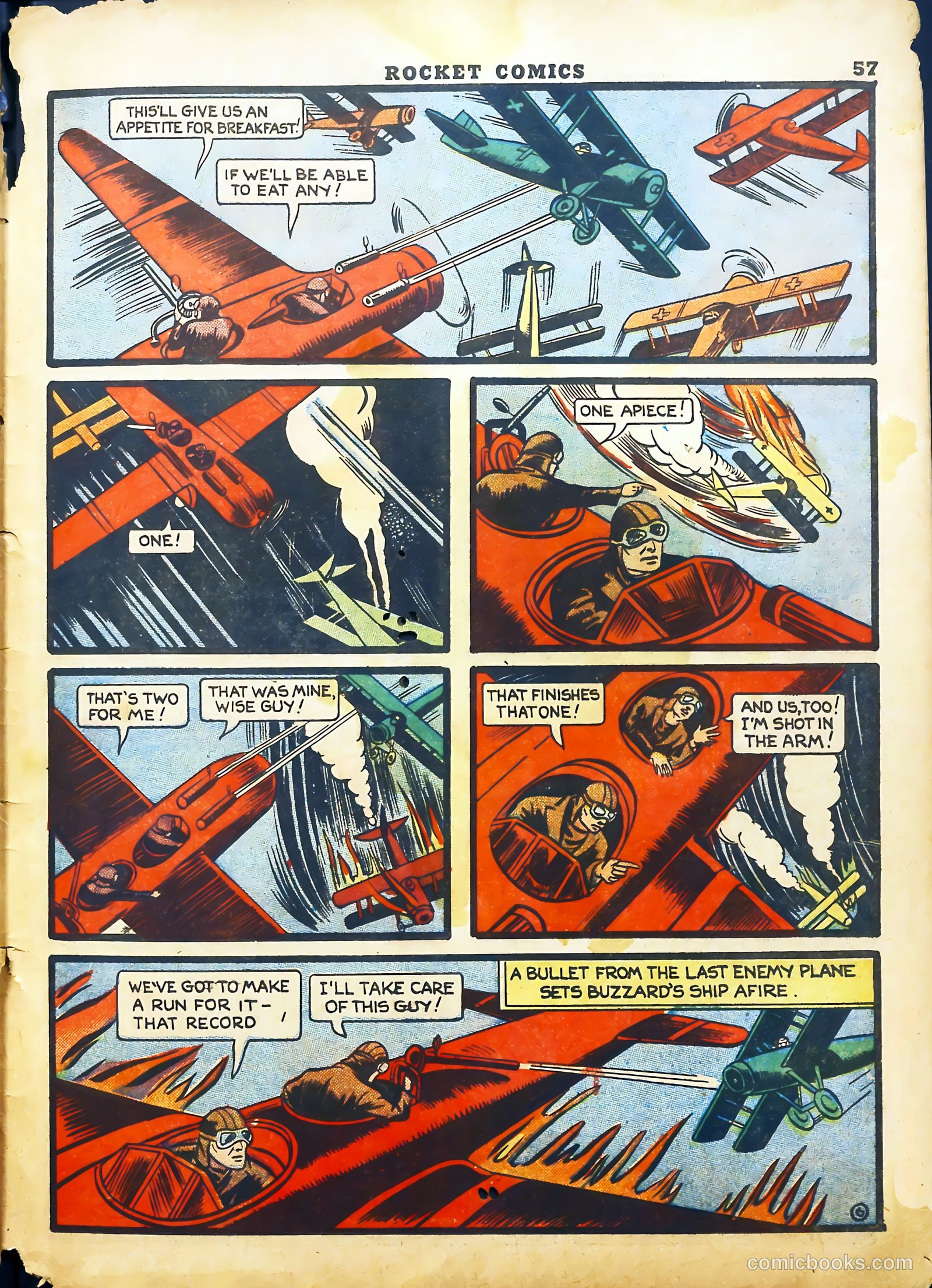 Rocket Comics #2 (1940) — page 59 of 69