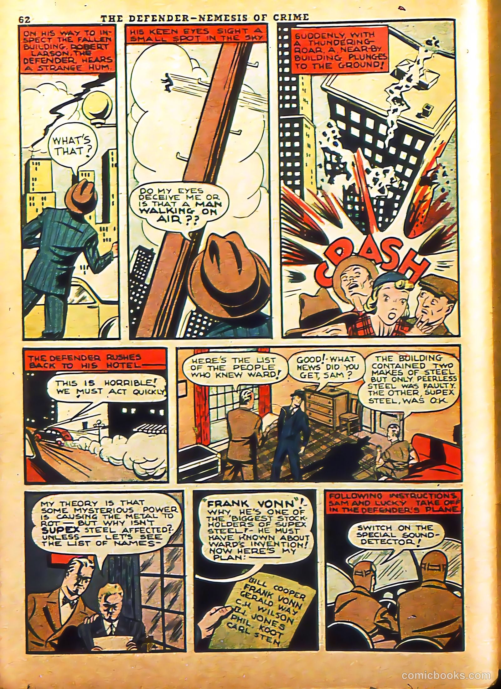 Rocket Comics #2 (1940) — page 64 of 69