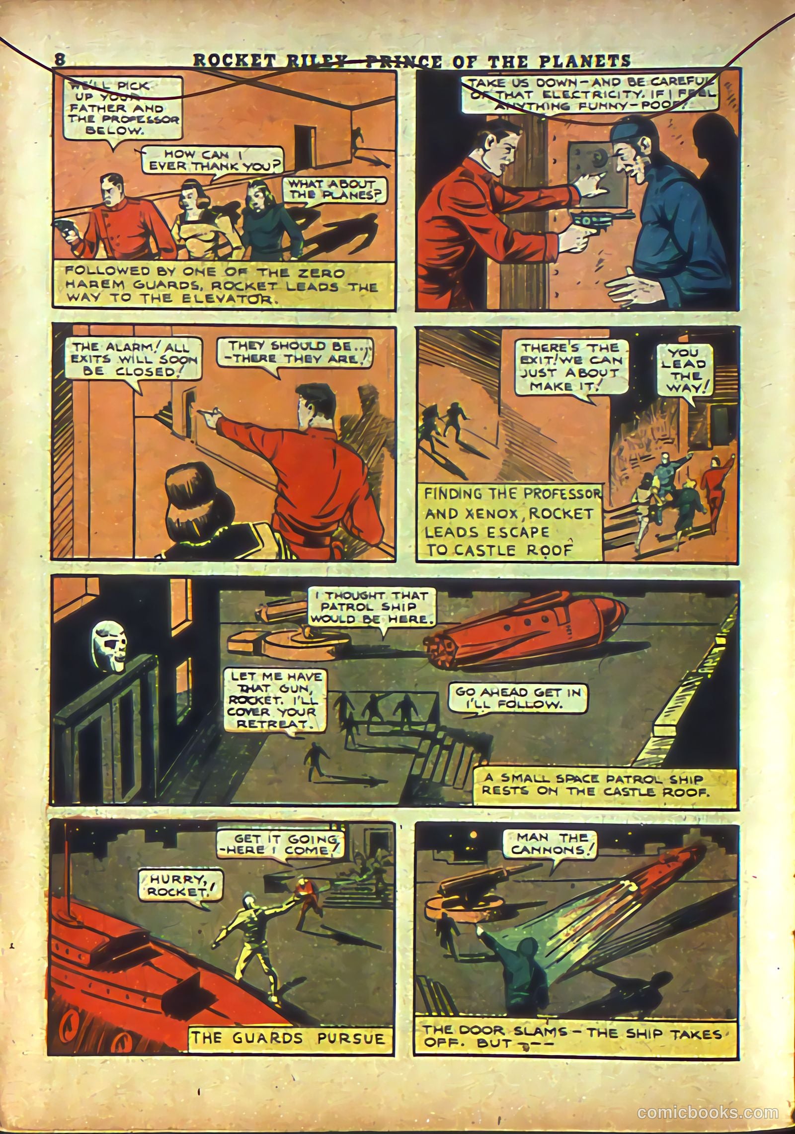 Rocket Comics #3 (1940) — page 10 of 68