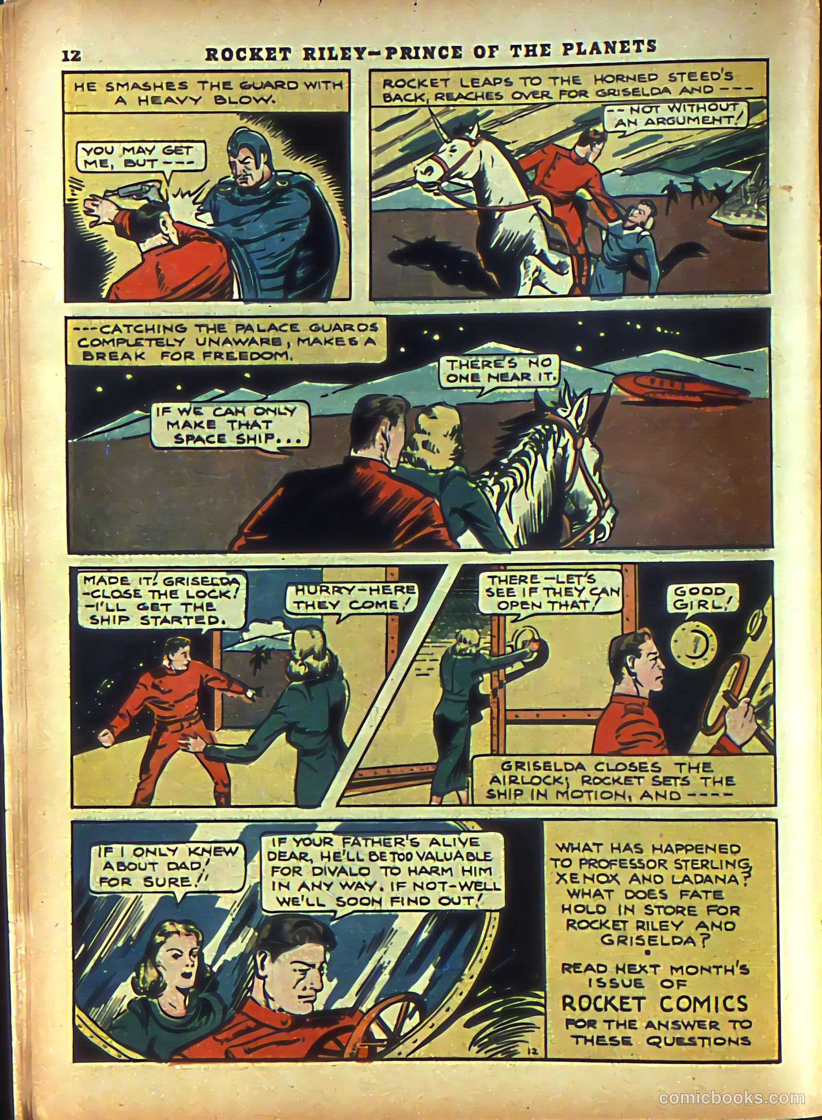 Rocket Comics #3 (1940) — page 14 of 68