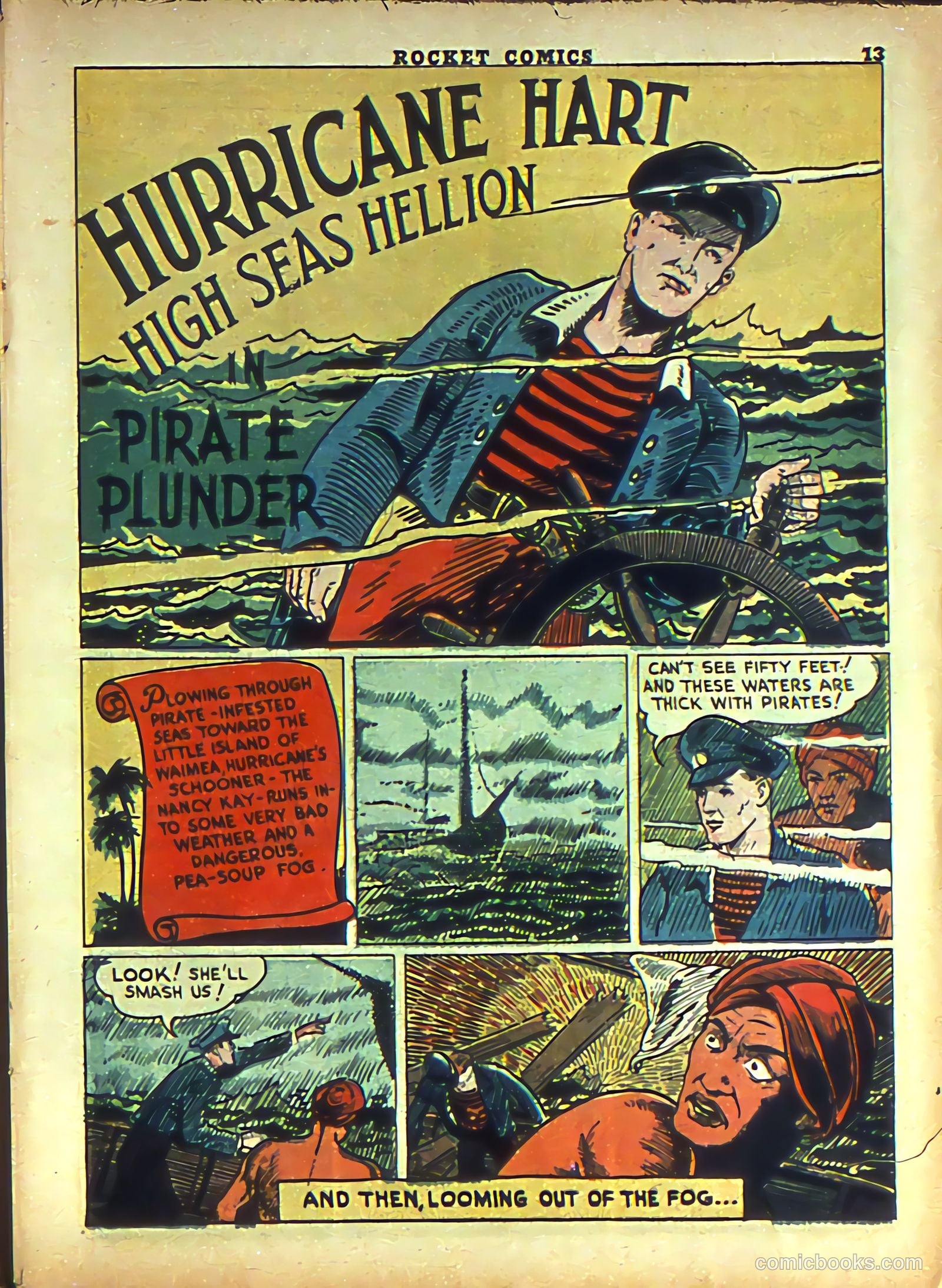 Rocket Comics #3 (1940) — page 15 of 68