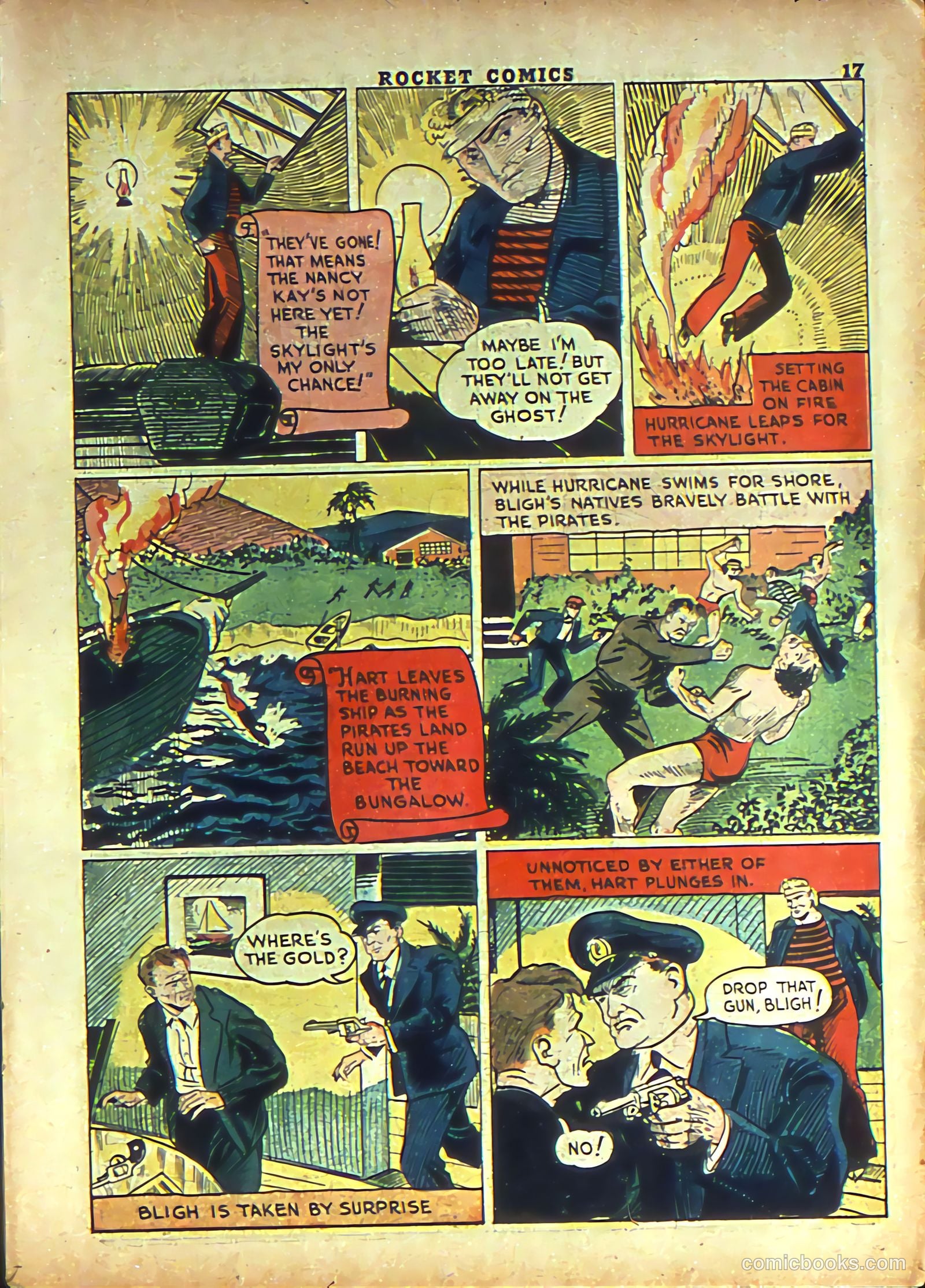 Rocket Comics #3 (1940) — page 19 of 68