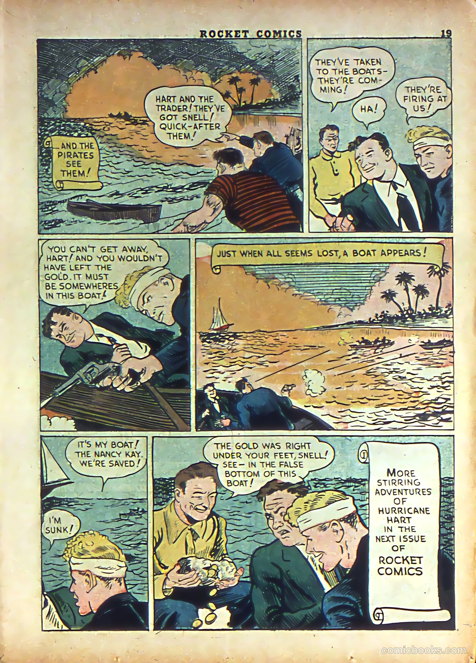 Rocket Comics #3 (1940) — page 21 of 68