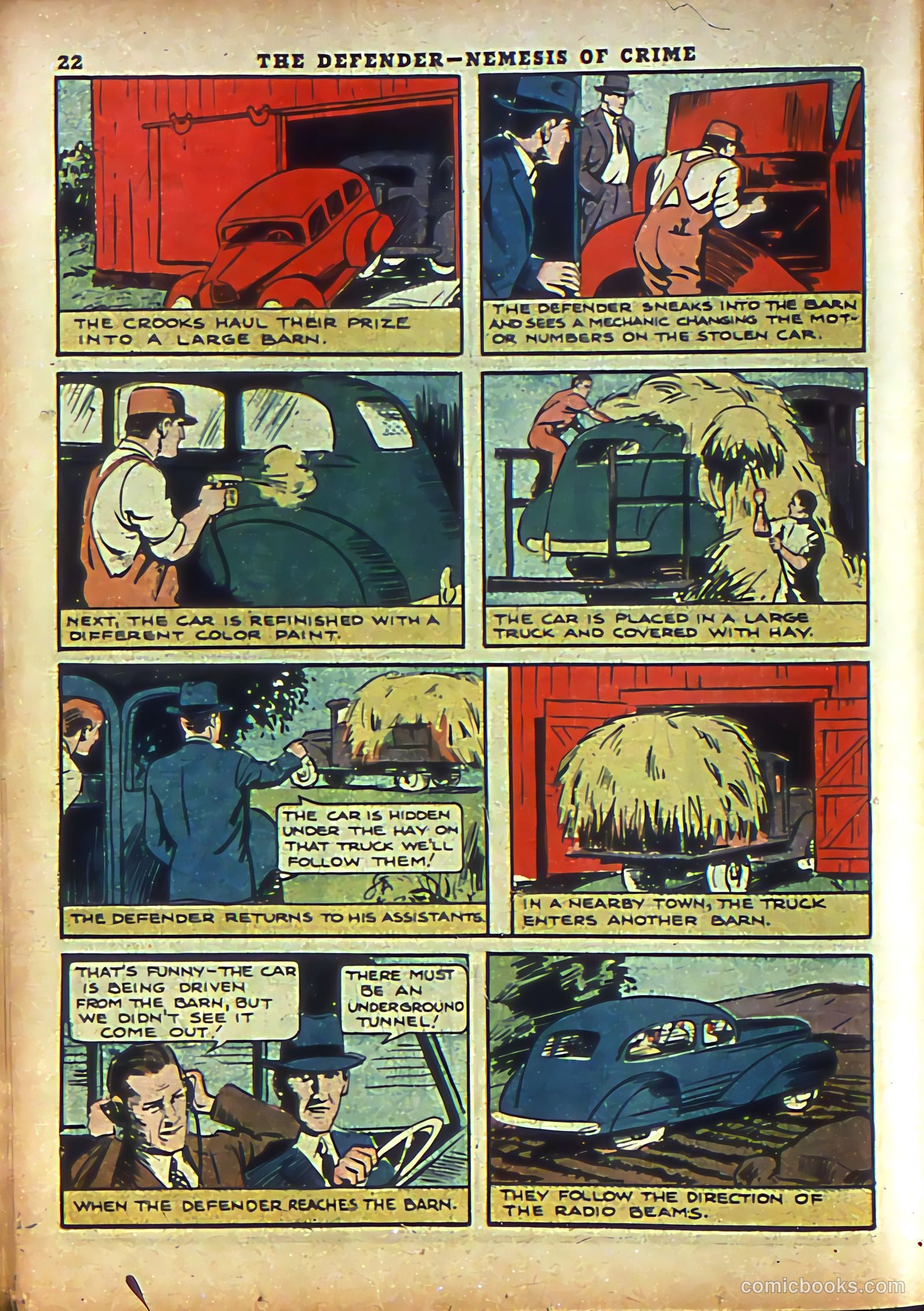 Rocket Comics #3 (1940) — page 24 of 68
