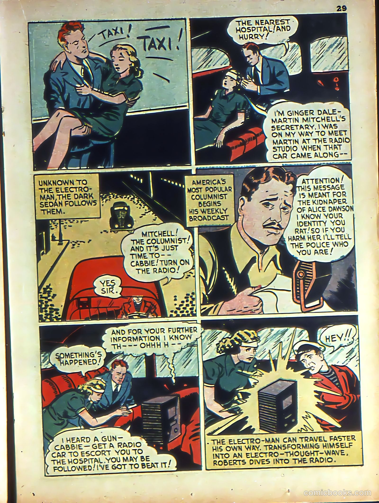 Rocket Comics #3 (1940) — page 31 of 68