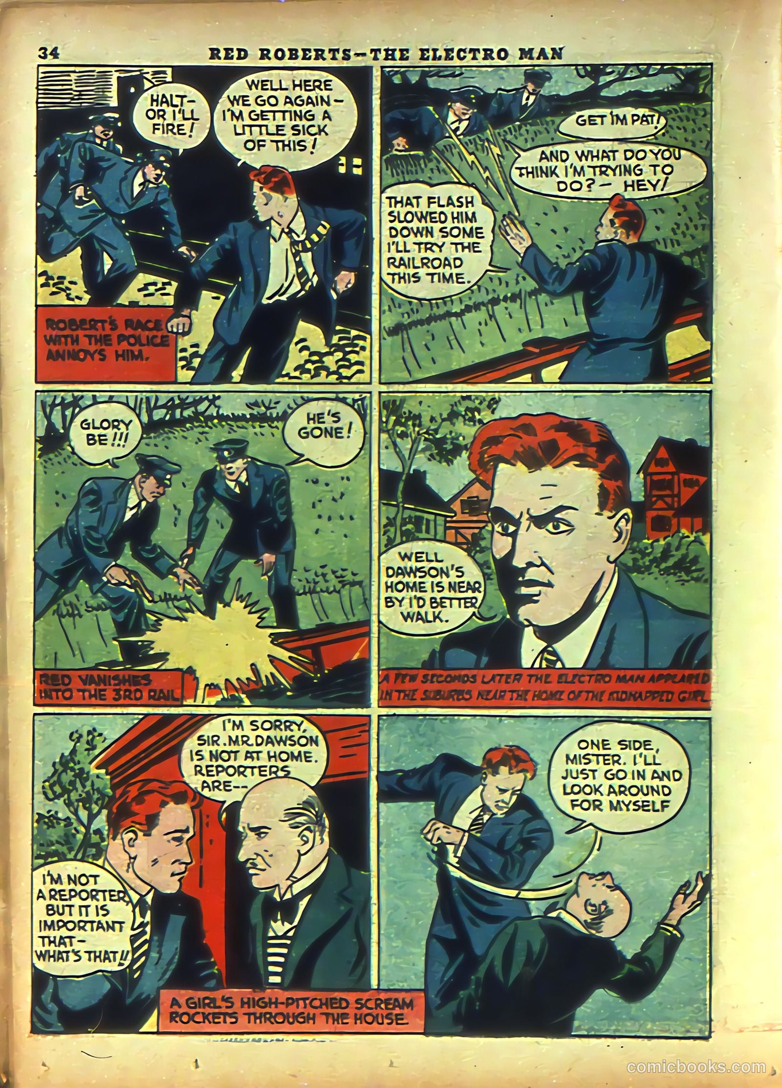 Rocket Comics #3 (1940) — page 36 of 68