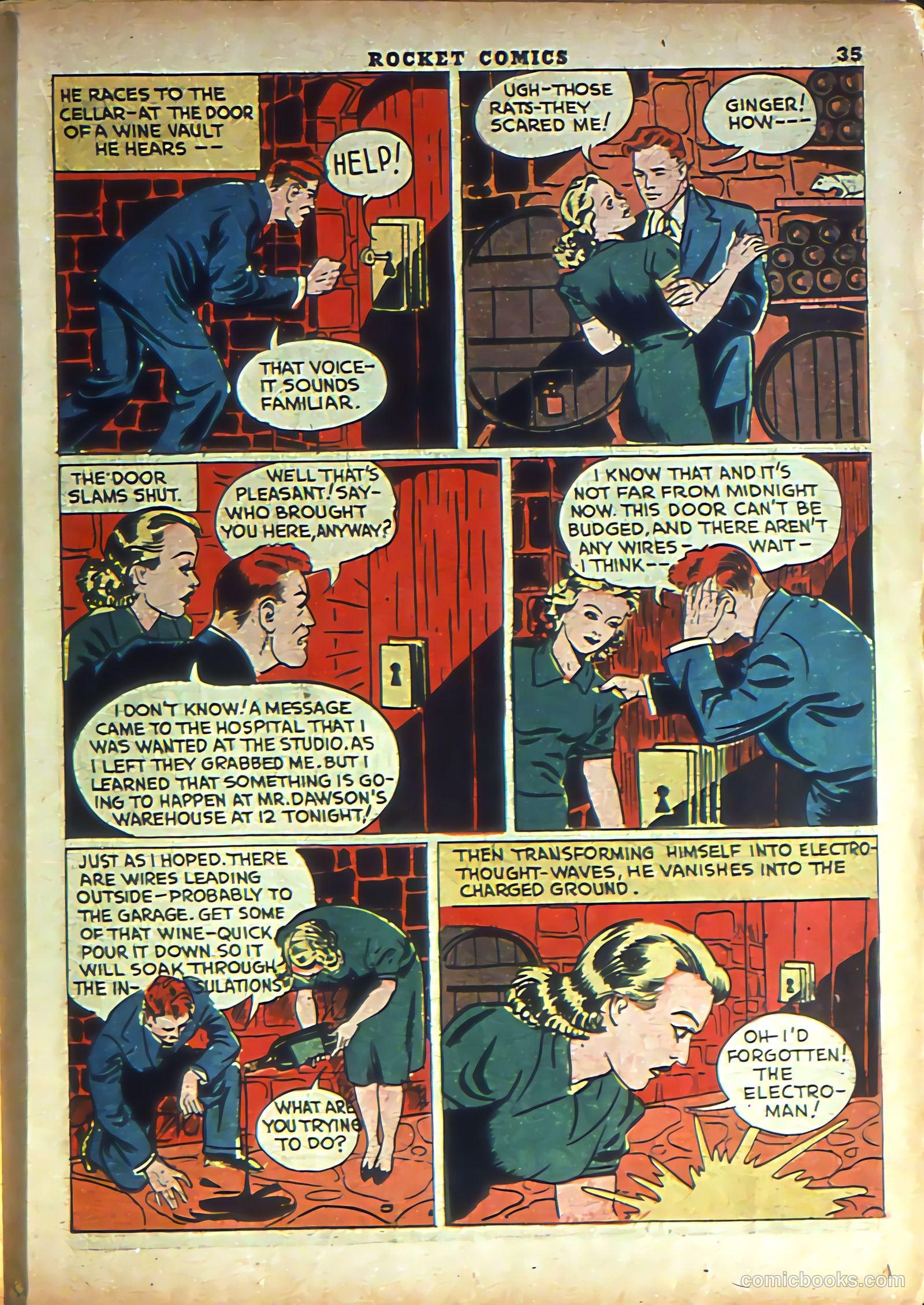 Rocket Comics #3 (1940) — page 37 of 68