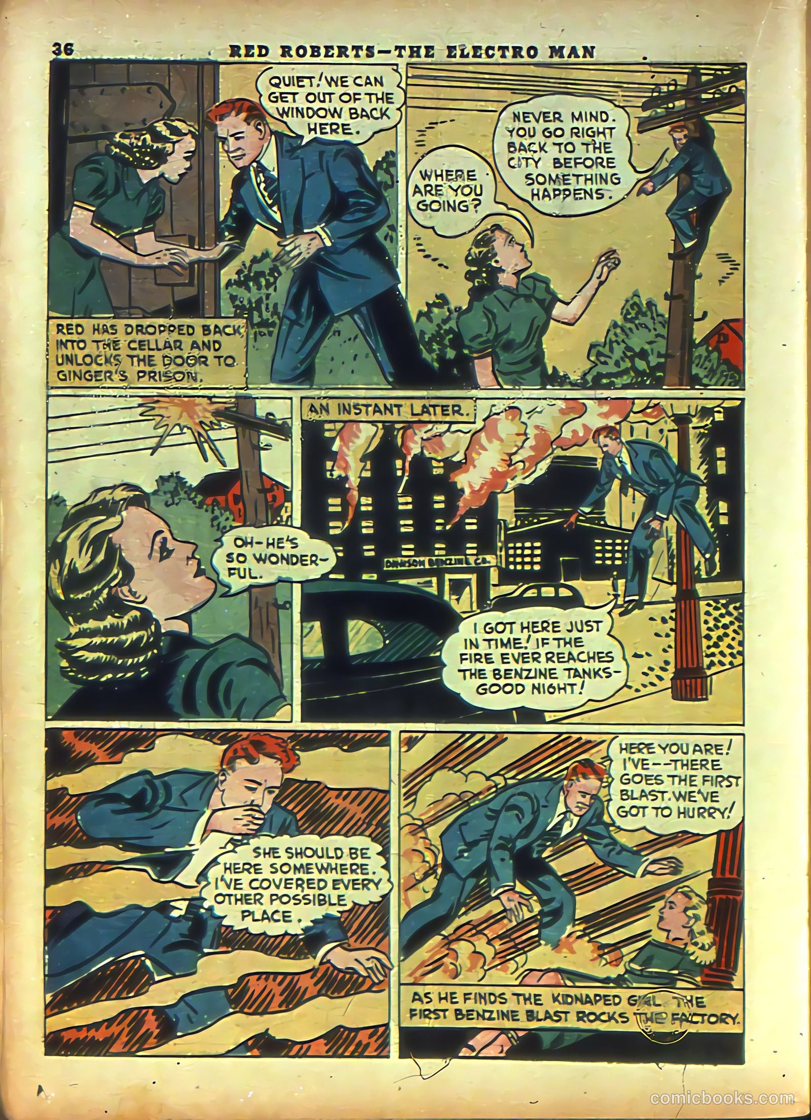 Rocket Comics #3 (1940) — page 38 of 68