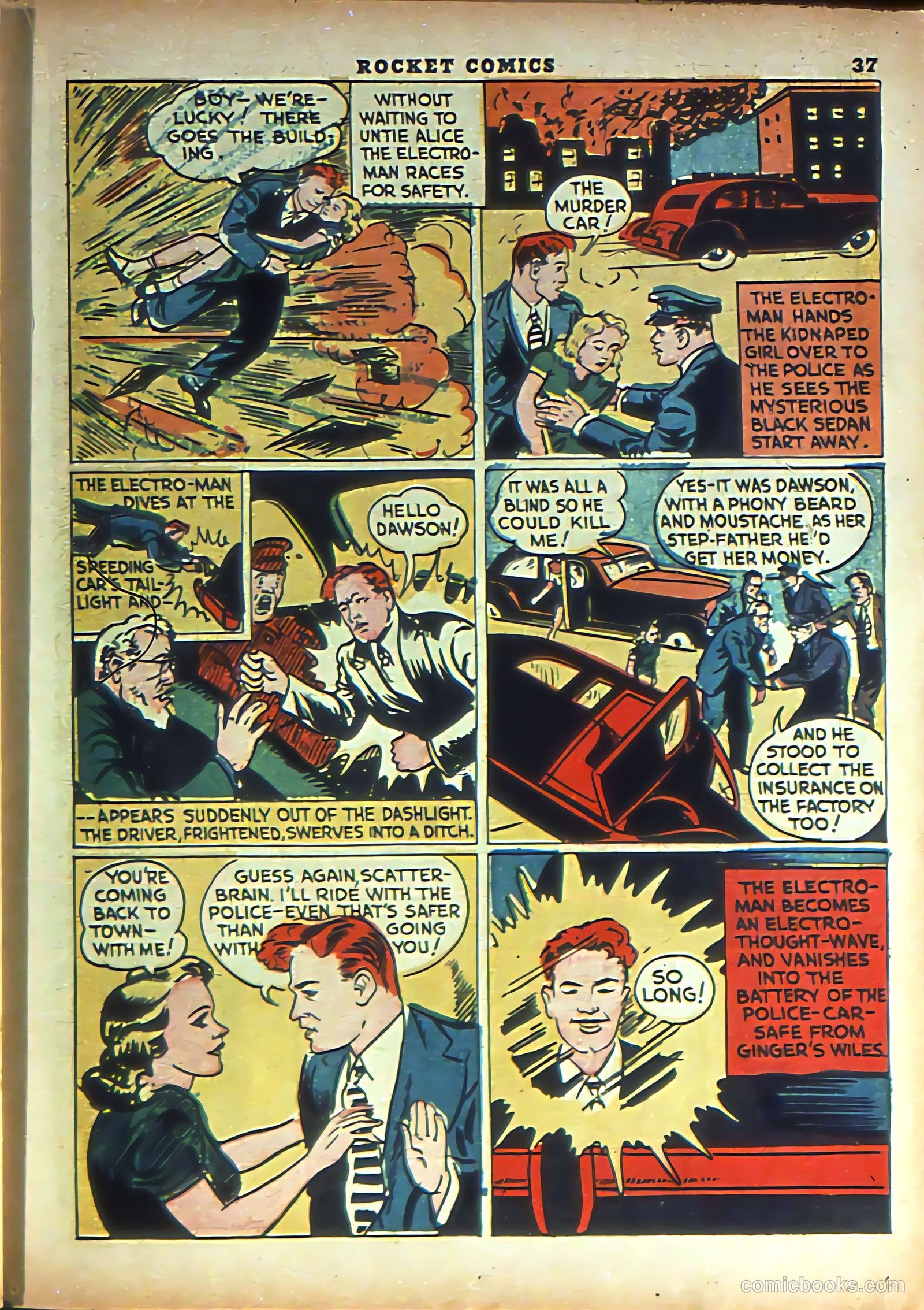 Rocket Comics #3 (1940) — page 39 of 68