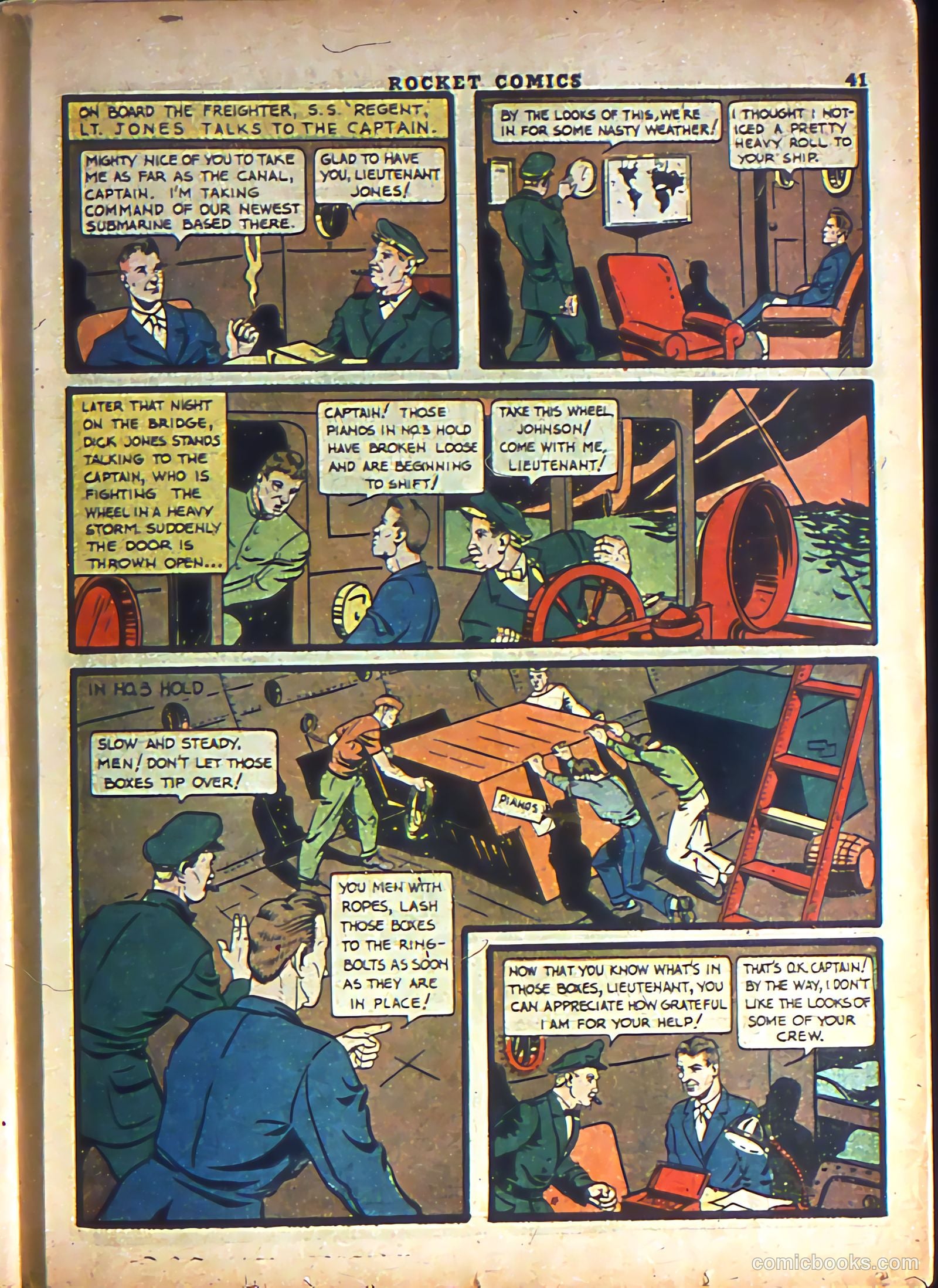 Rocket Comics #3 (1940) — page 43 of 68
