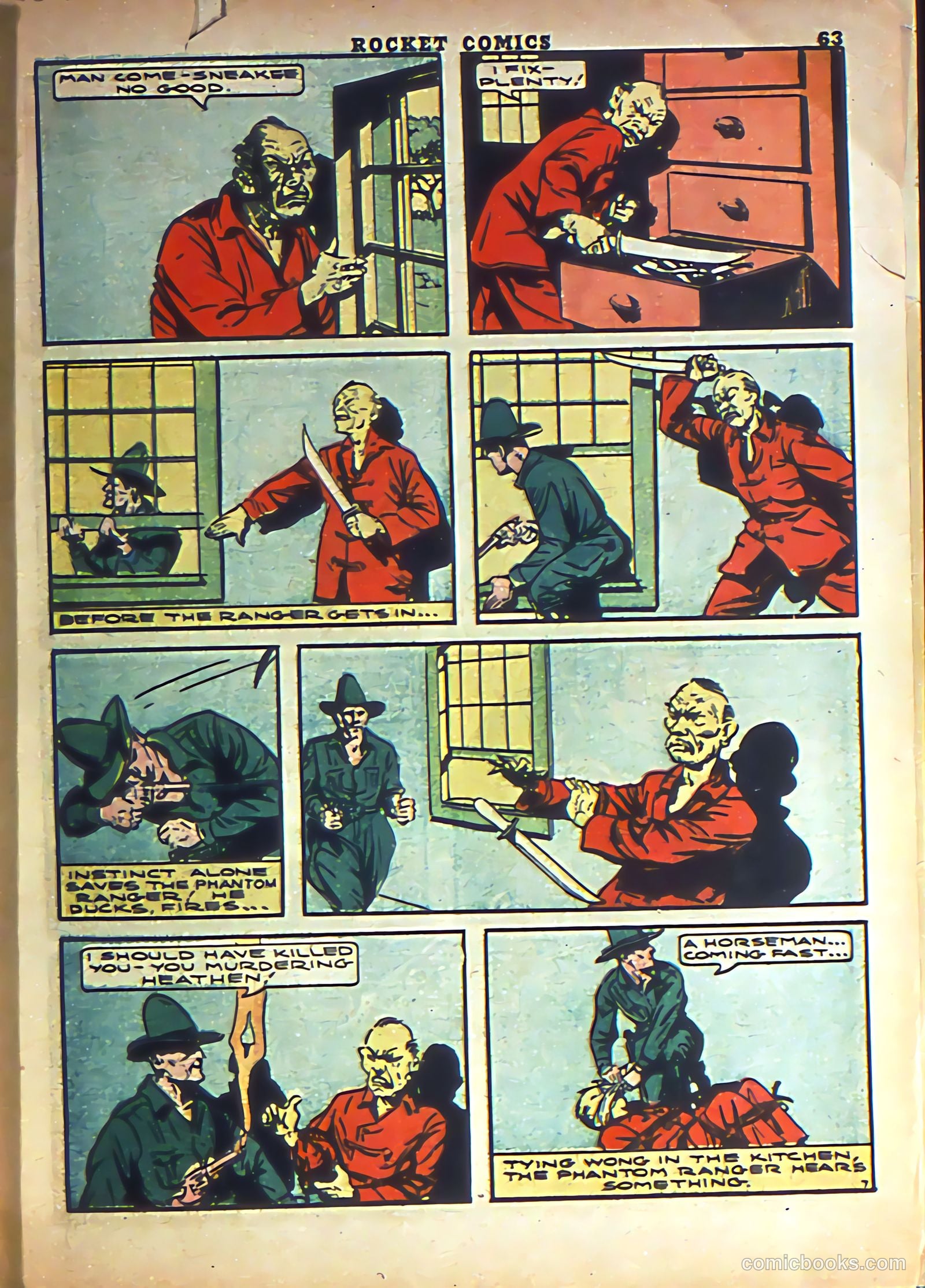 Rocket Comics #3 (1940) — page 65 of 68