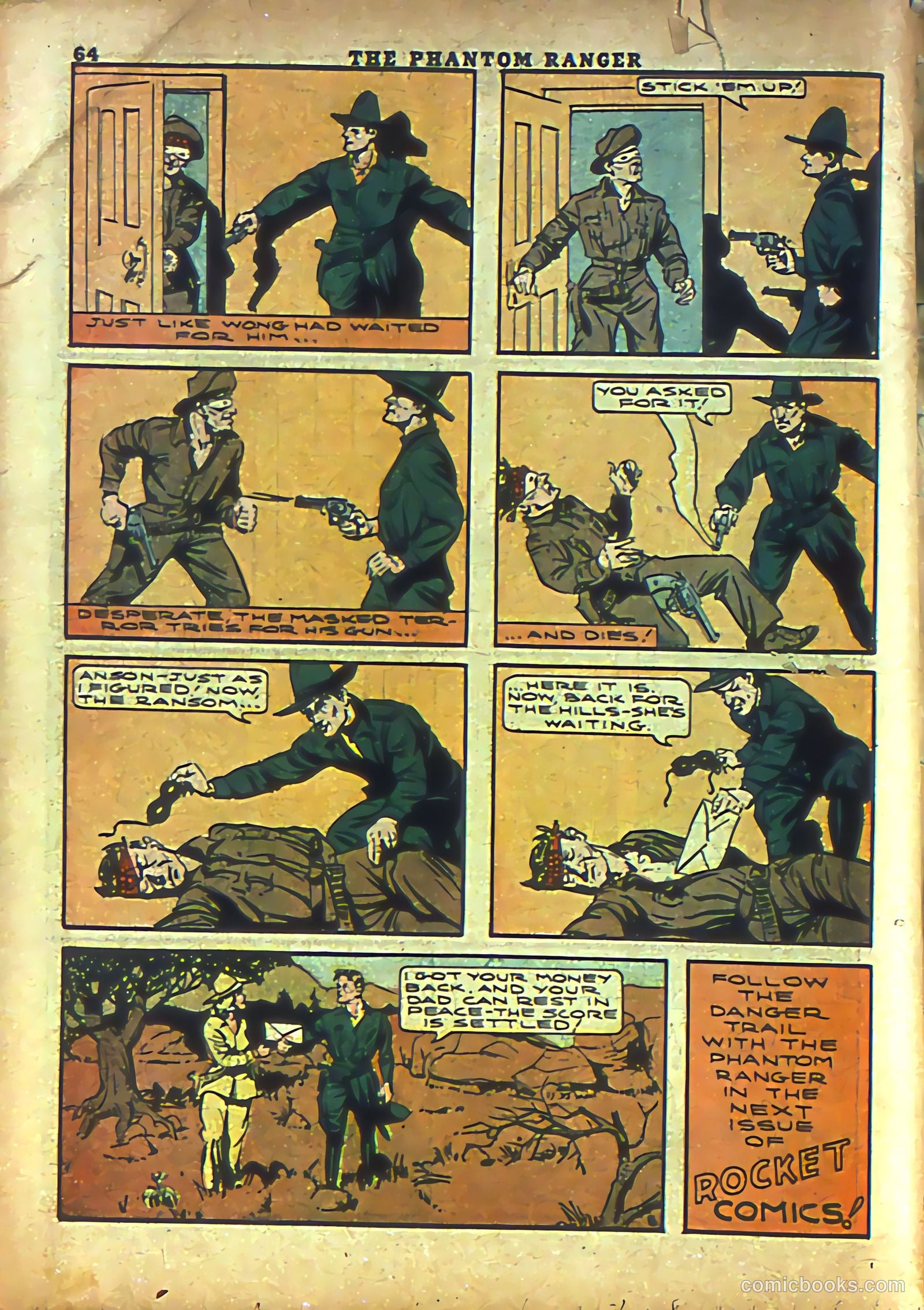 Rocket Comics #3 (1940) — page 66 of 68