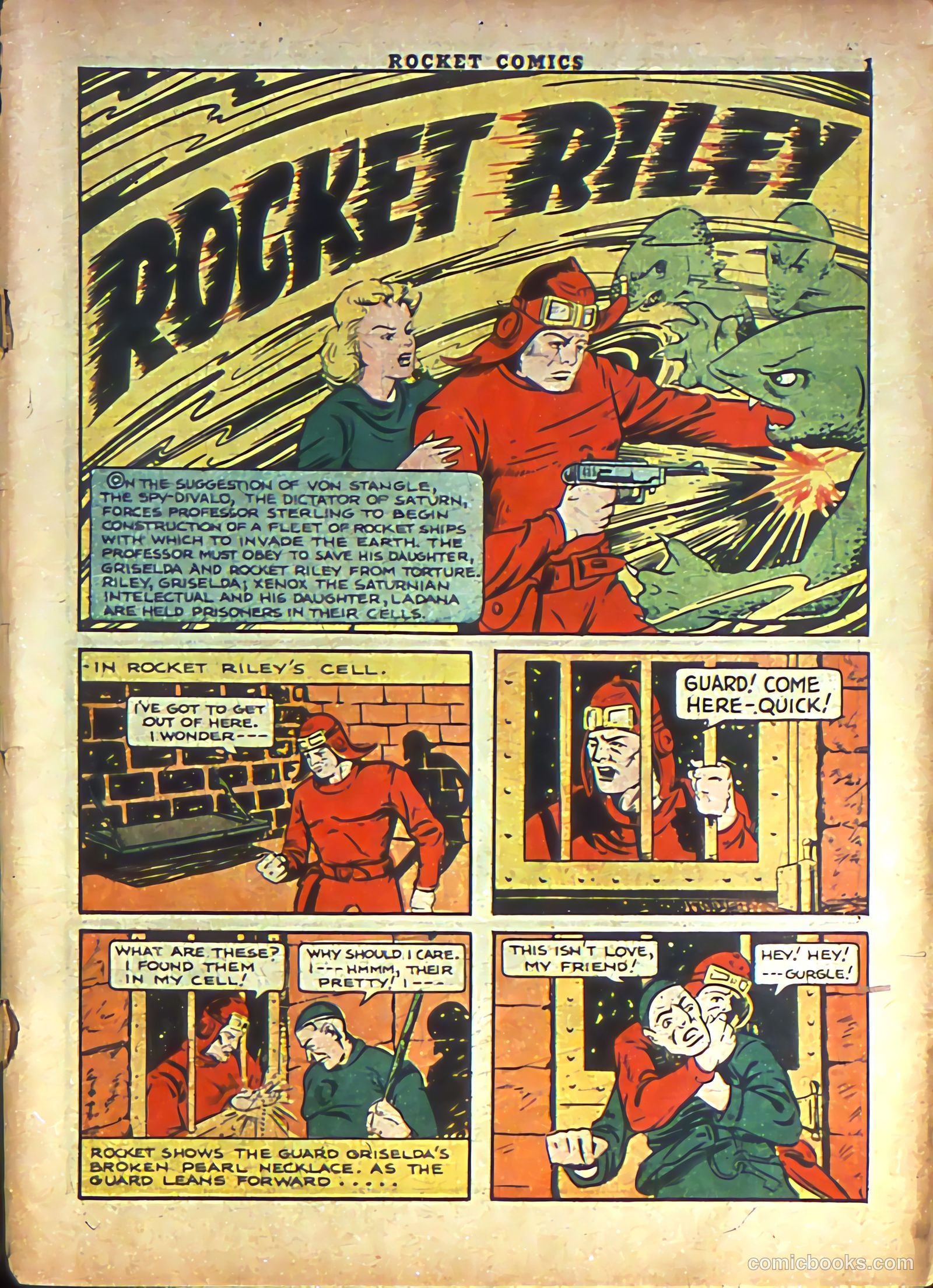 Rocket Comics #3 (1945) — page 3 of 68