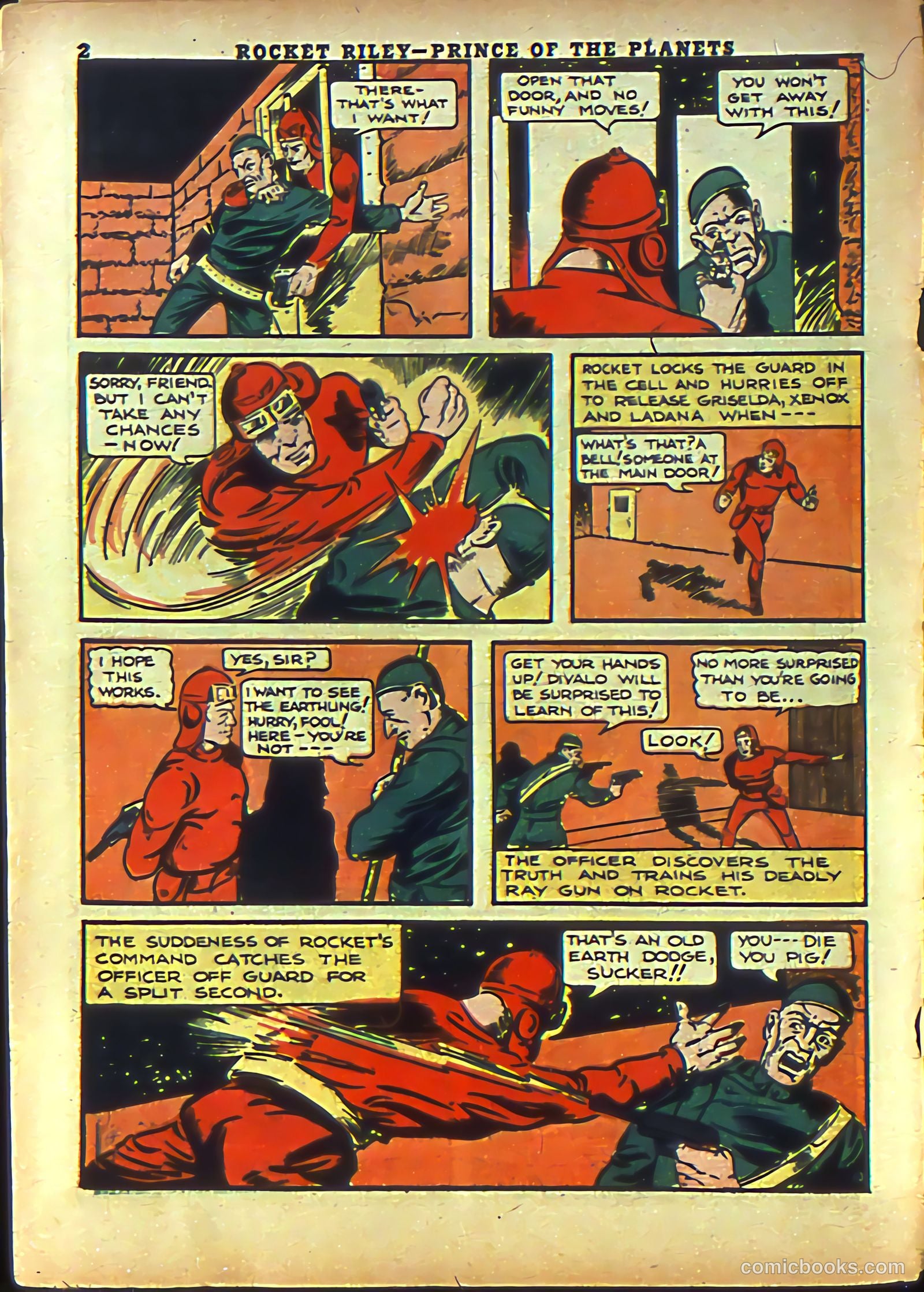 Rocket Comics #3 (1945) — page 4 of 68