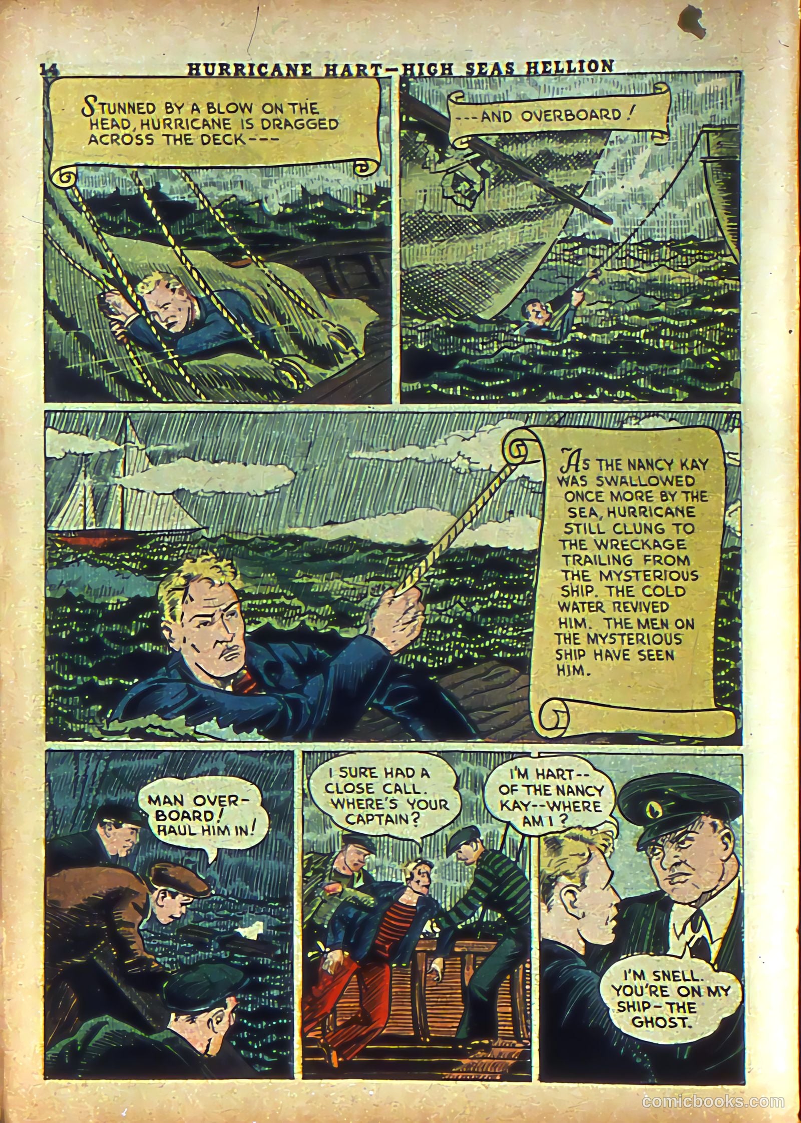 Rocket Comics #3 (1945) — page 16 of 68