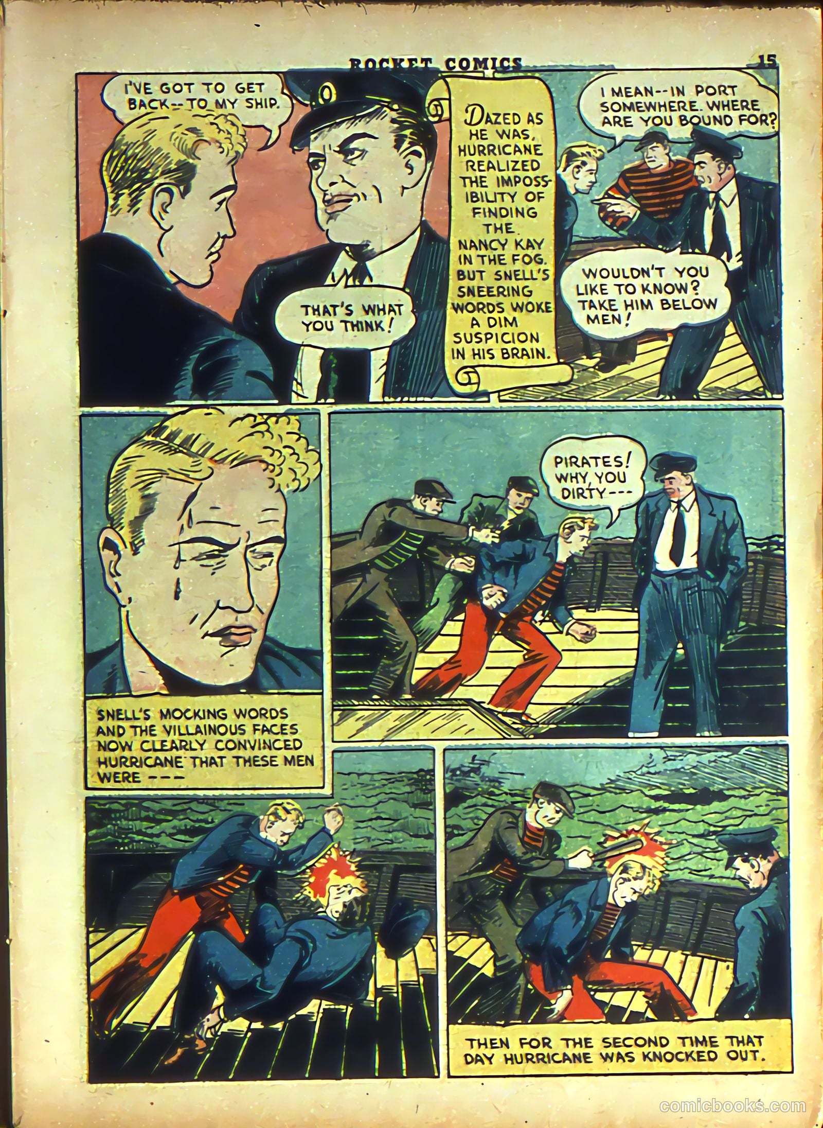 Rocket Comics #3 (1945) — page 17 of 68