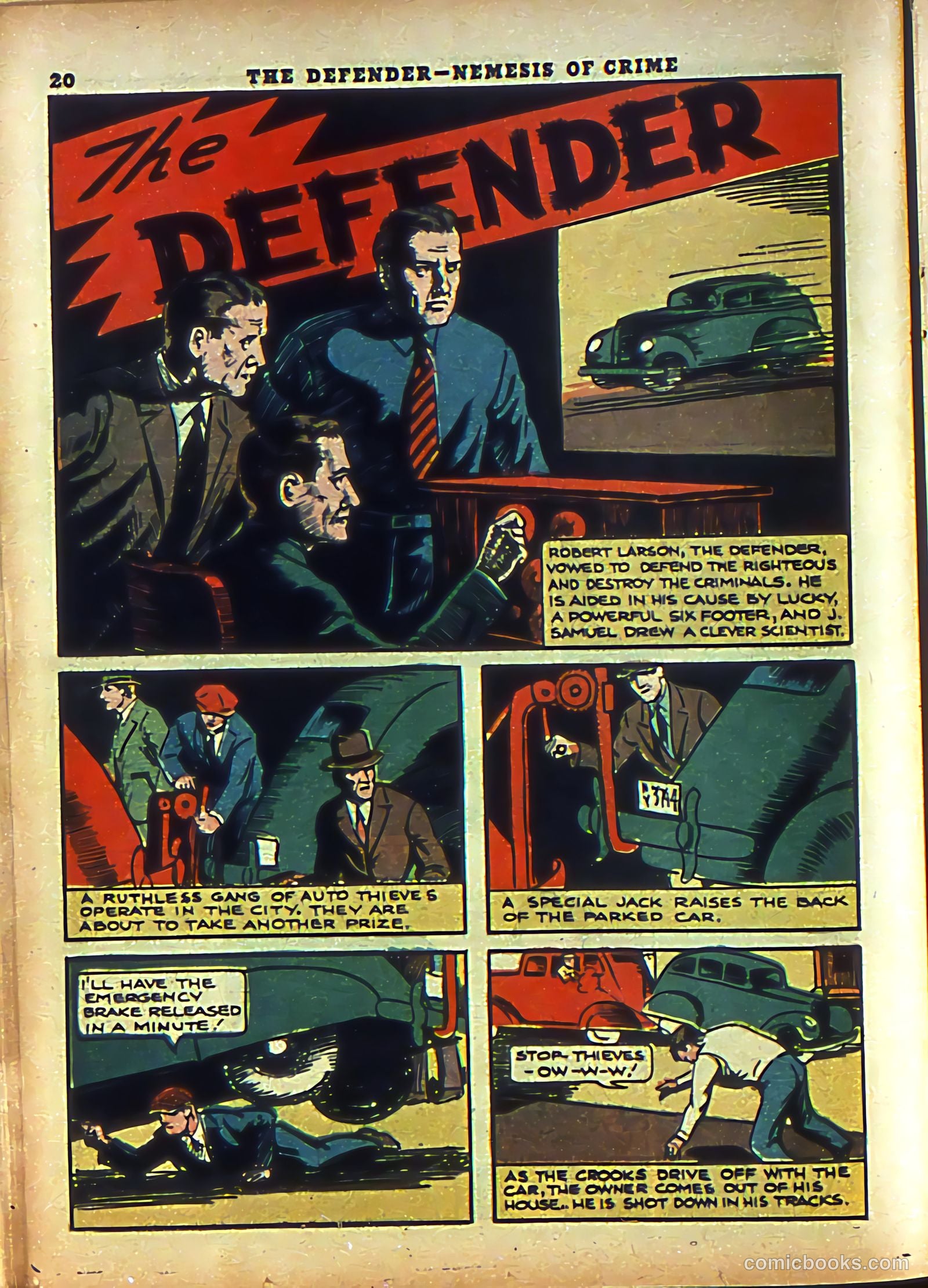 Rocket Comics #3 (1945) — page 22 of 68