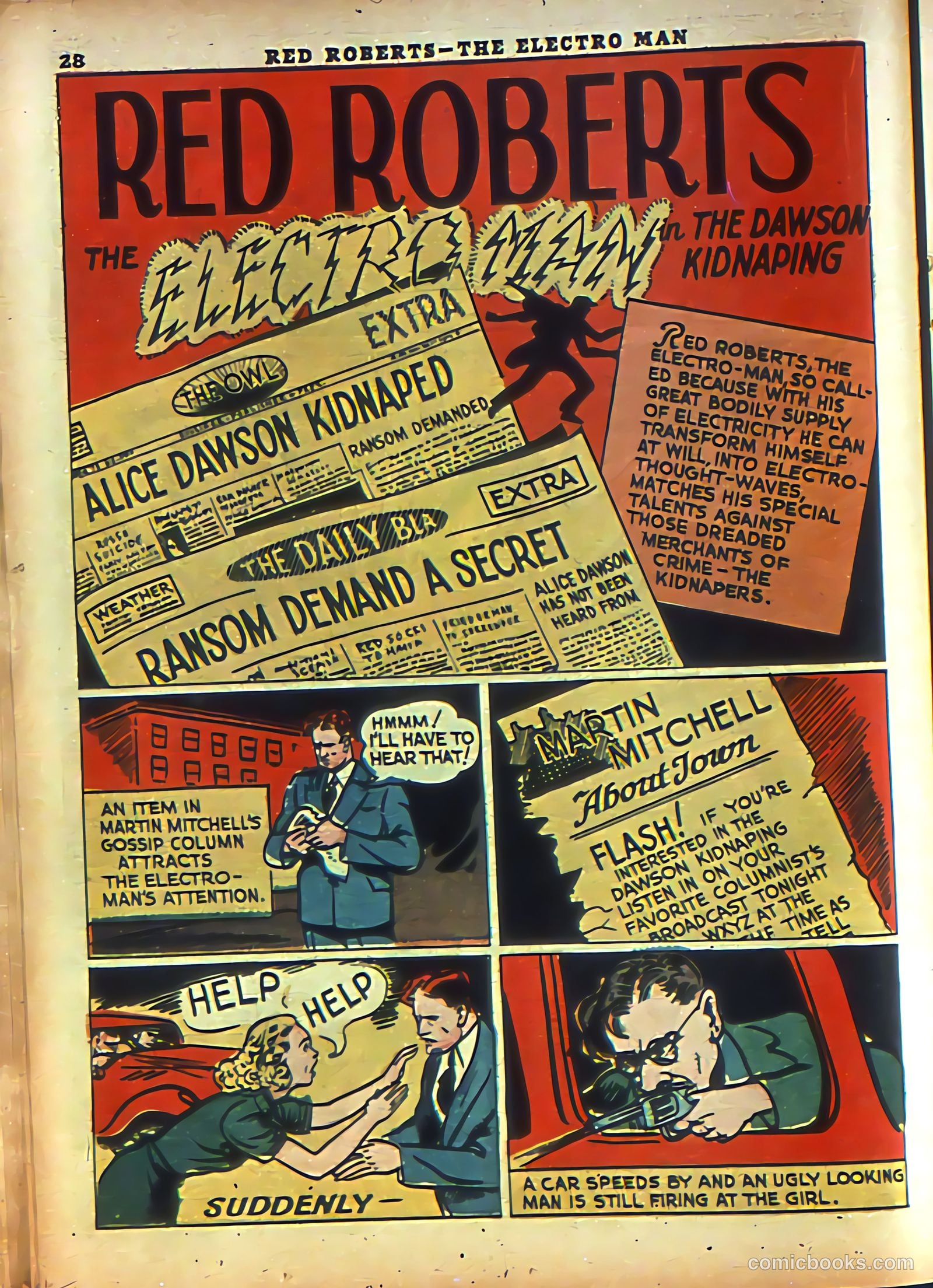 Rocket Comics #3 (1945) — page 30 of 68
