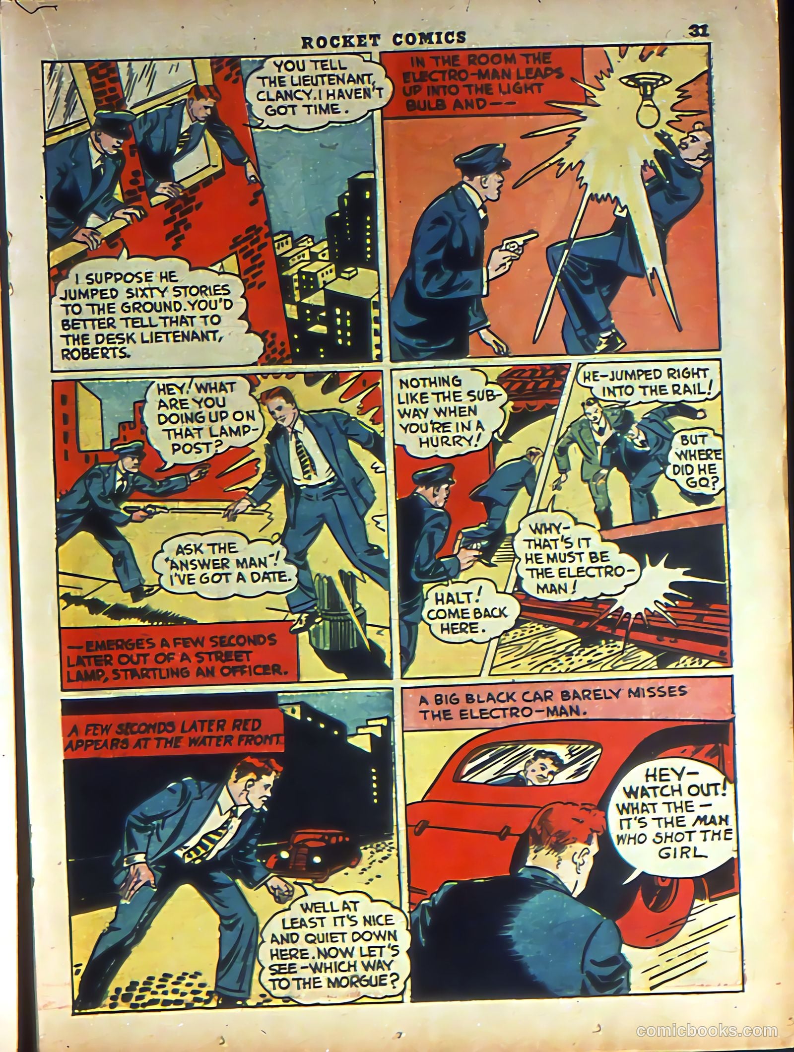 Rocket Comics #3 (1945) — page 33 of 68