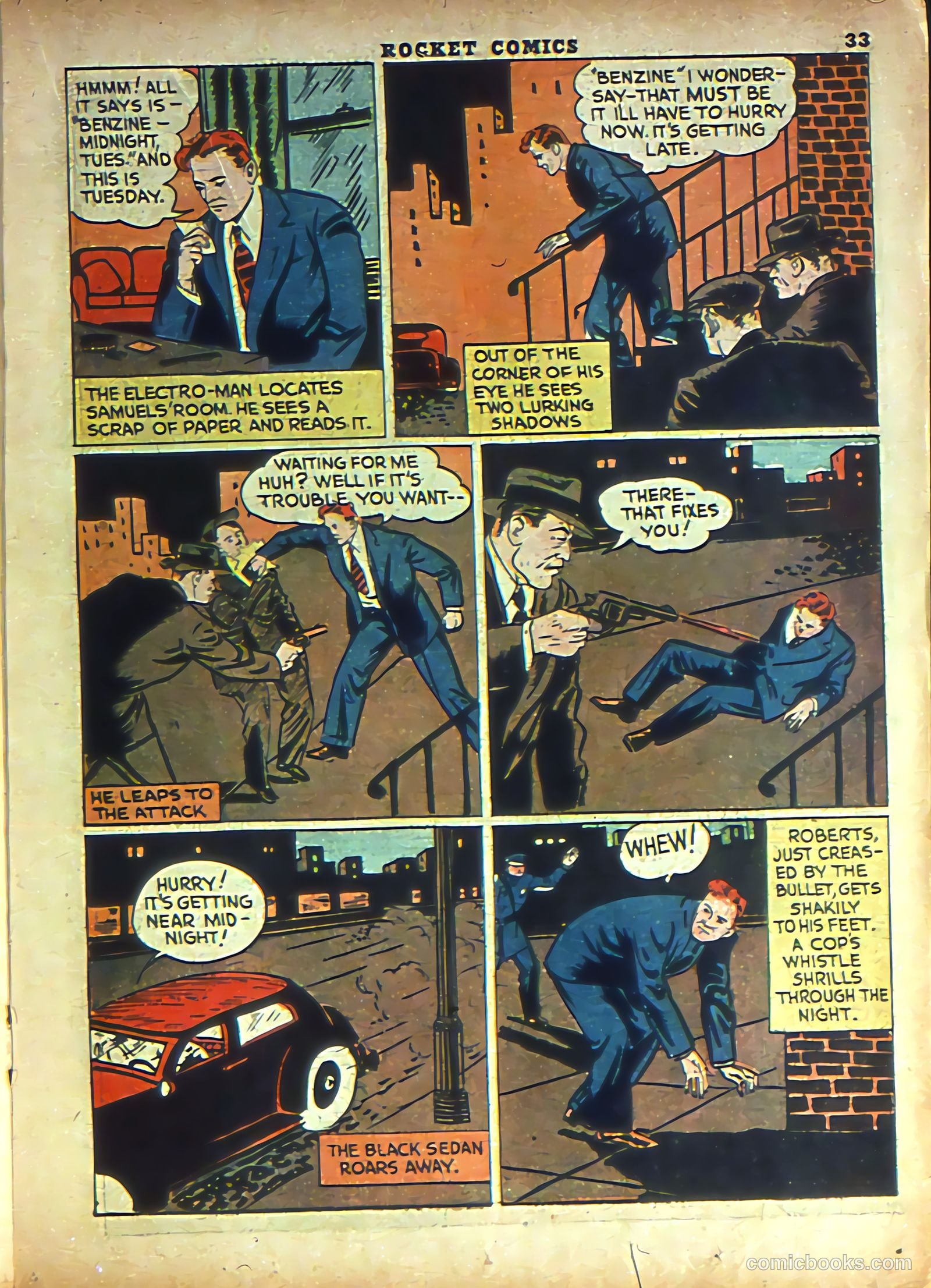 Rocket Comics #3 (1945) — page 35 of 68