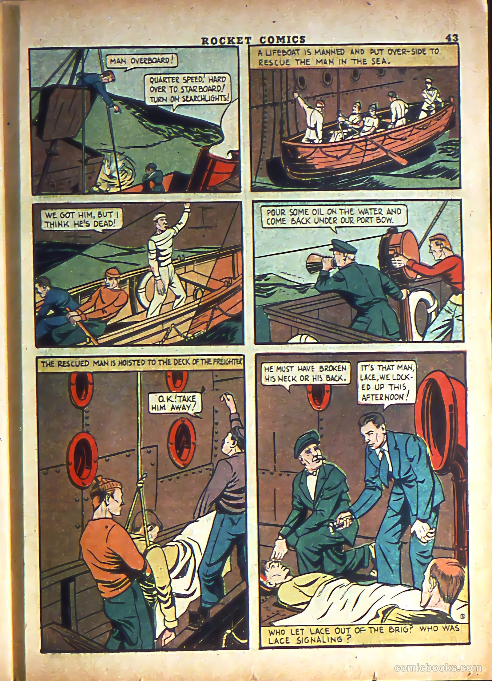 Rocket Comics #3 (1945) — page 45 of 68