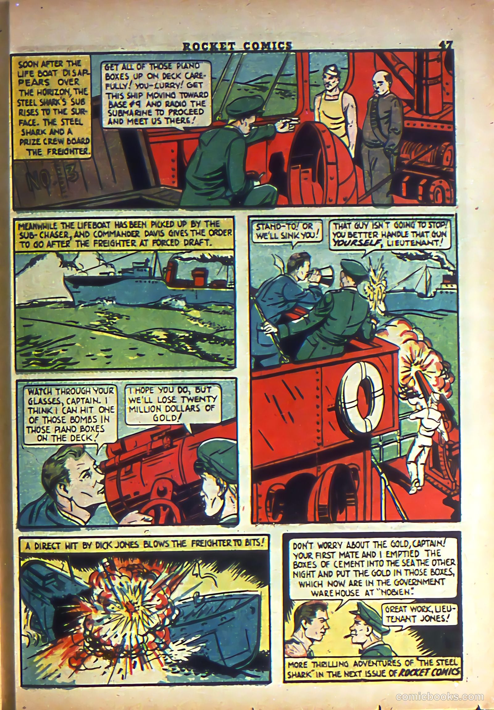Rocket Comics #3 (1945) — page 49 of 68