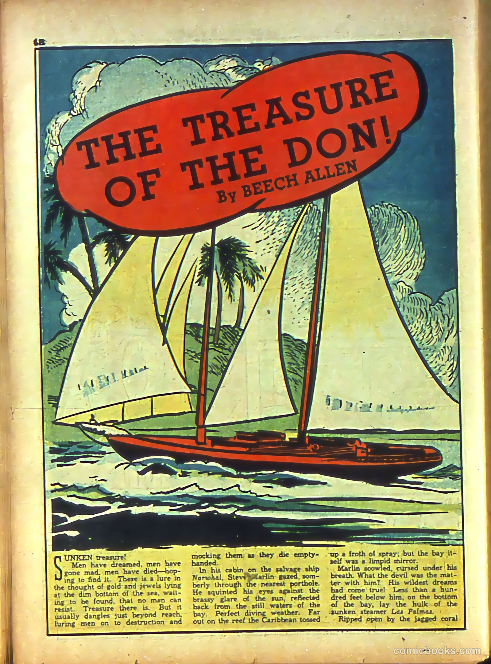 Rocket Comics #3 (1945) — page 50 of 68