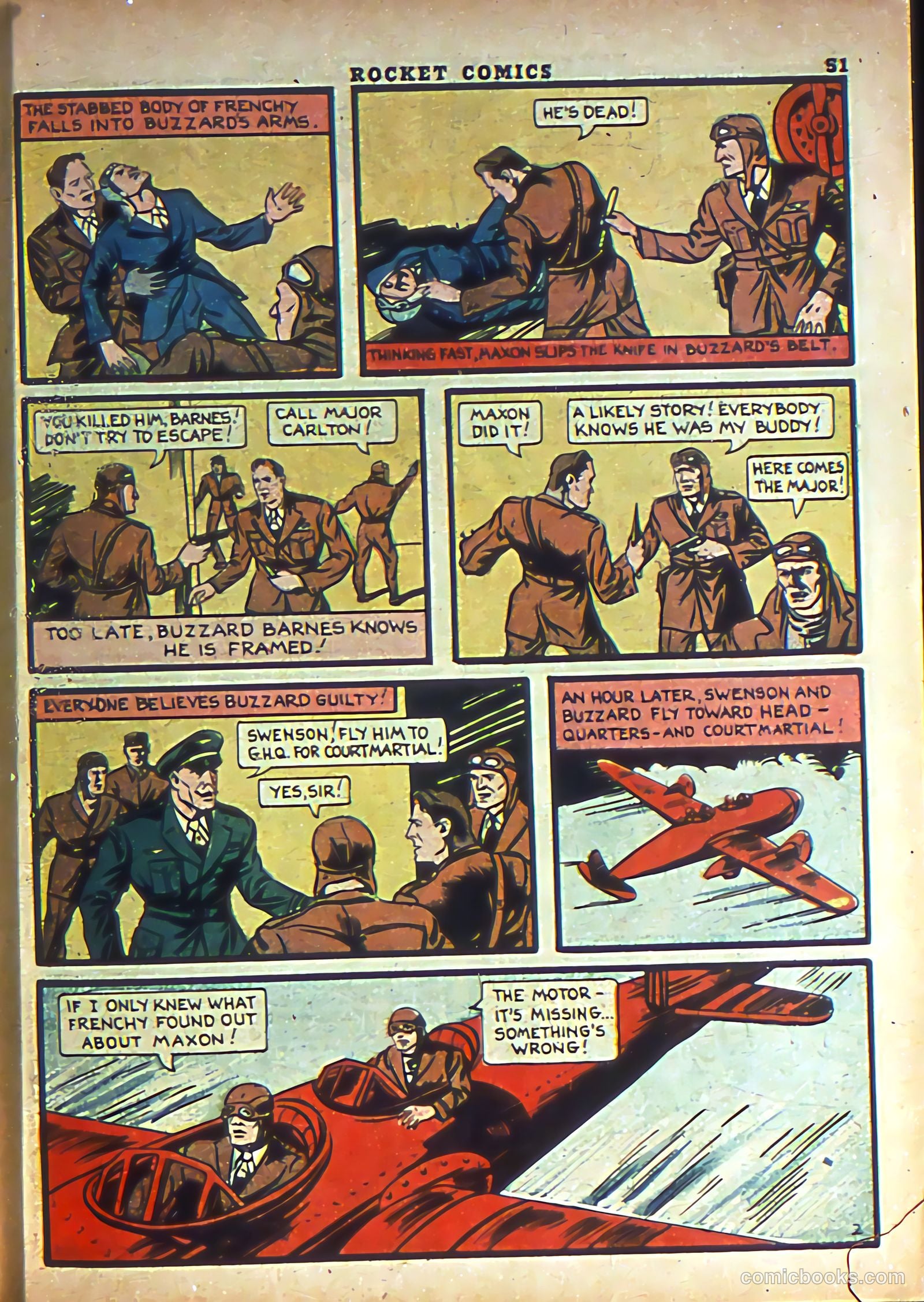 Rocket Comics #3 (1945) — page 53 of 68