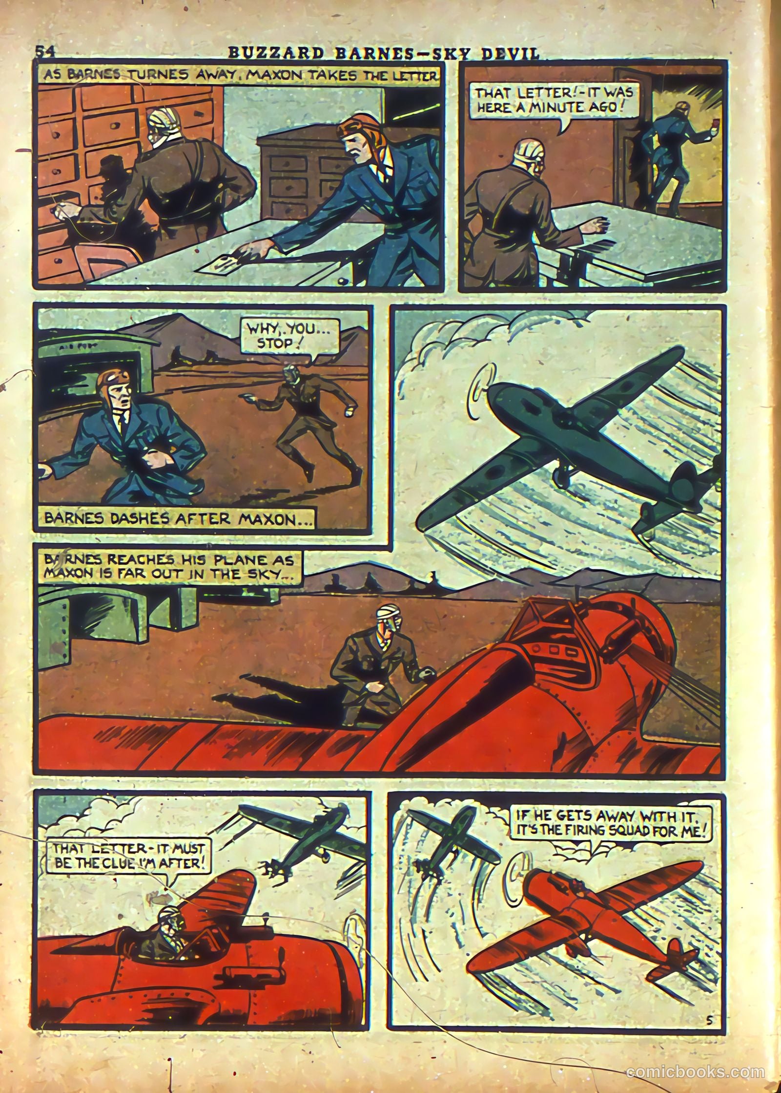 Rocket Comics #3 (1945) — page 56 of 68