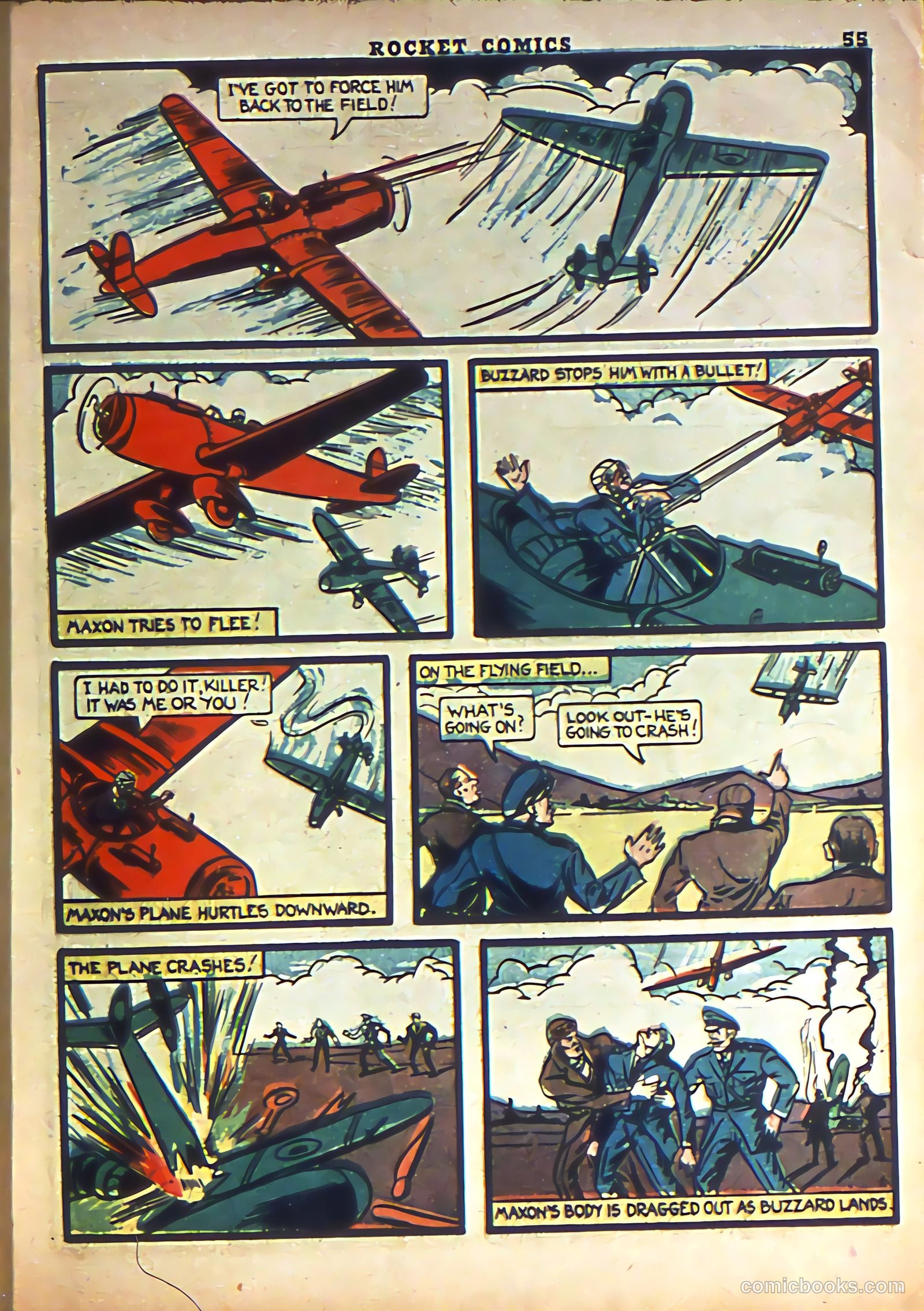 Rocket Comics #3 (1945) — page 57 of 68