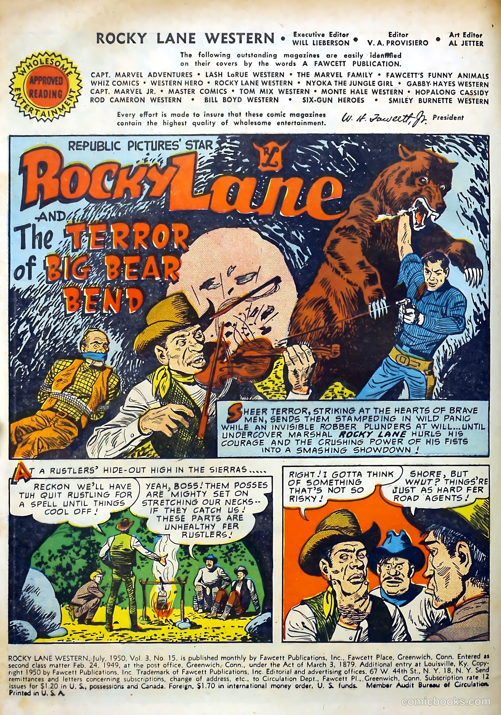 Rocky Lane #15 (1950) — page 4 of 52