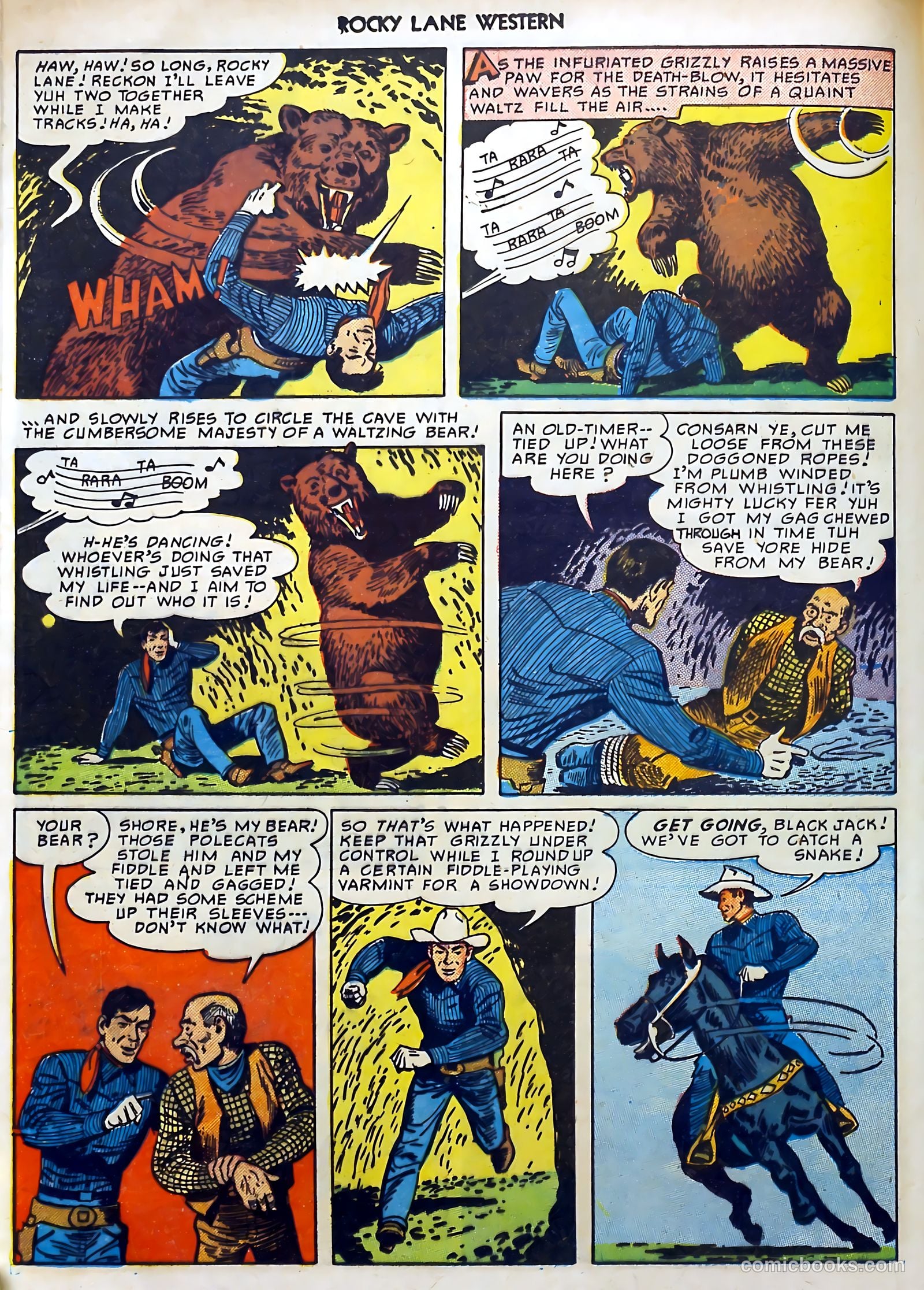 Rocky Lane #15 (1950) — page 12 of 52