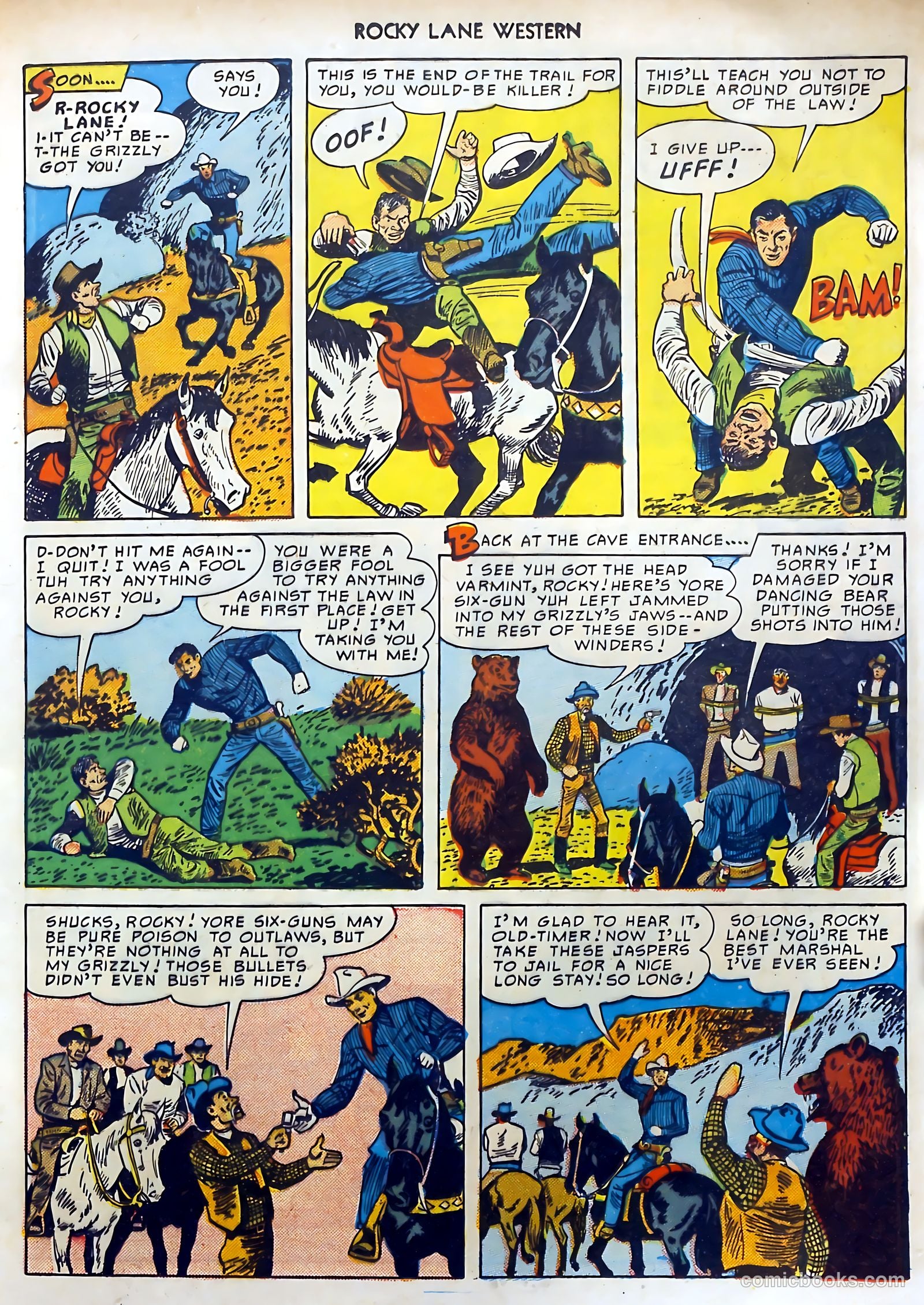 Rocky Lane #15 (1950) — page 13 of 52