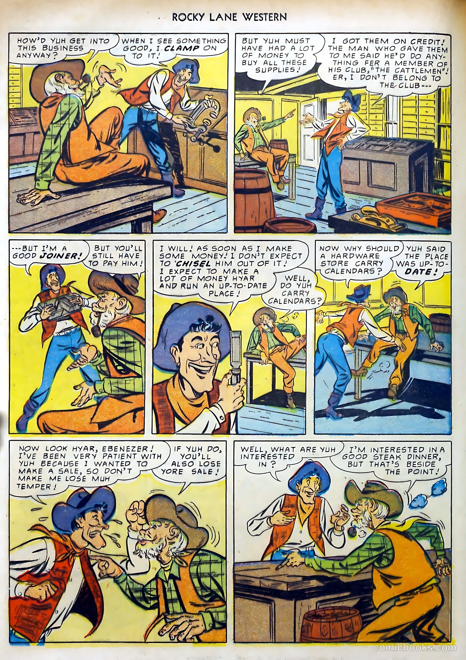 Rocky Lane #15 (1950) — page 16 of 52