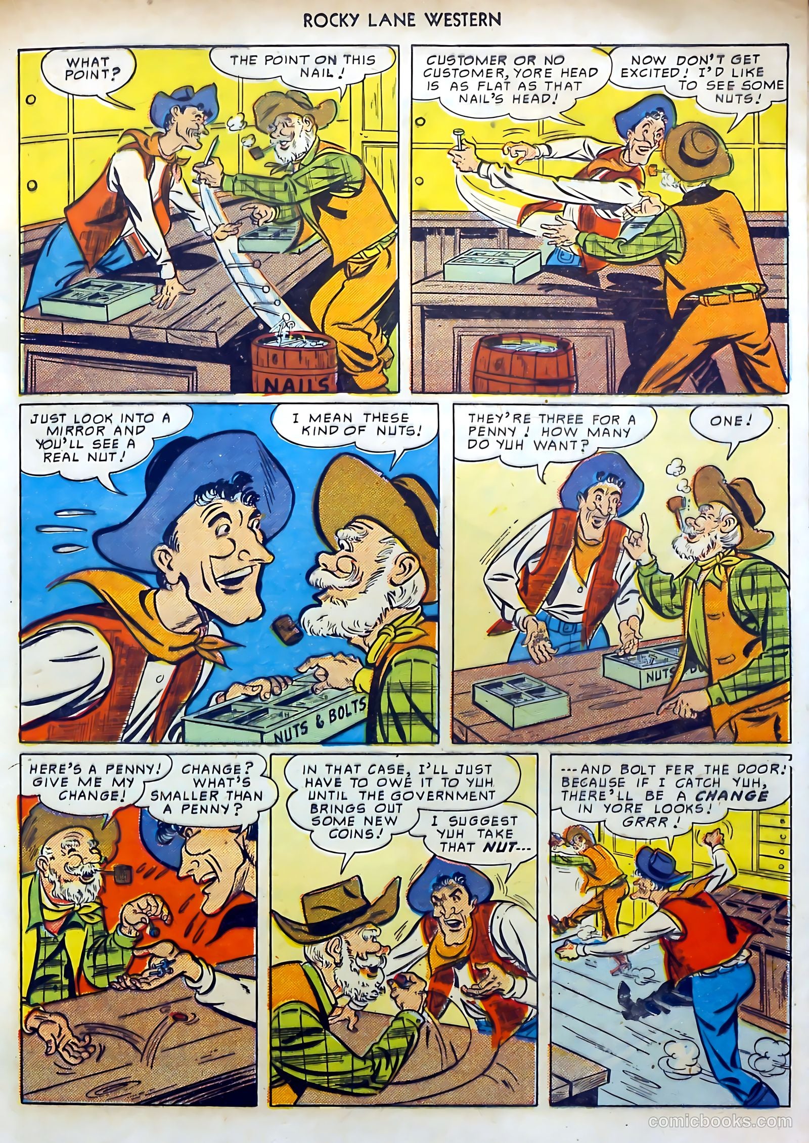 Rocky Lane #15 (1950) — page 17 of 52