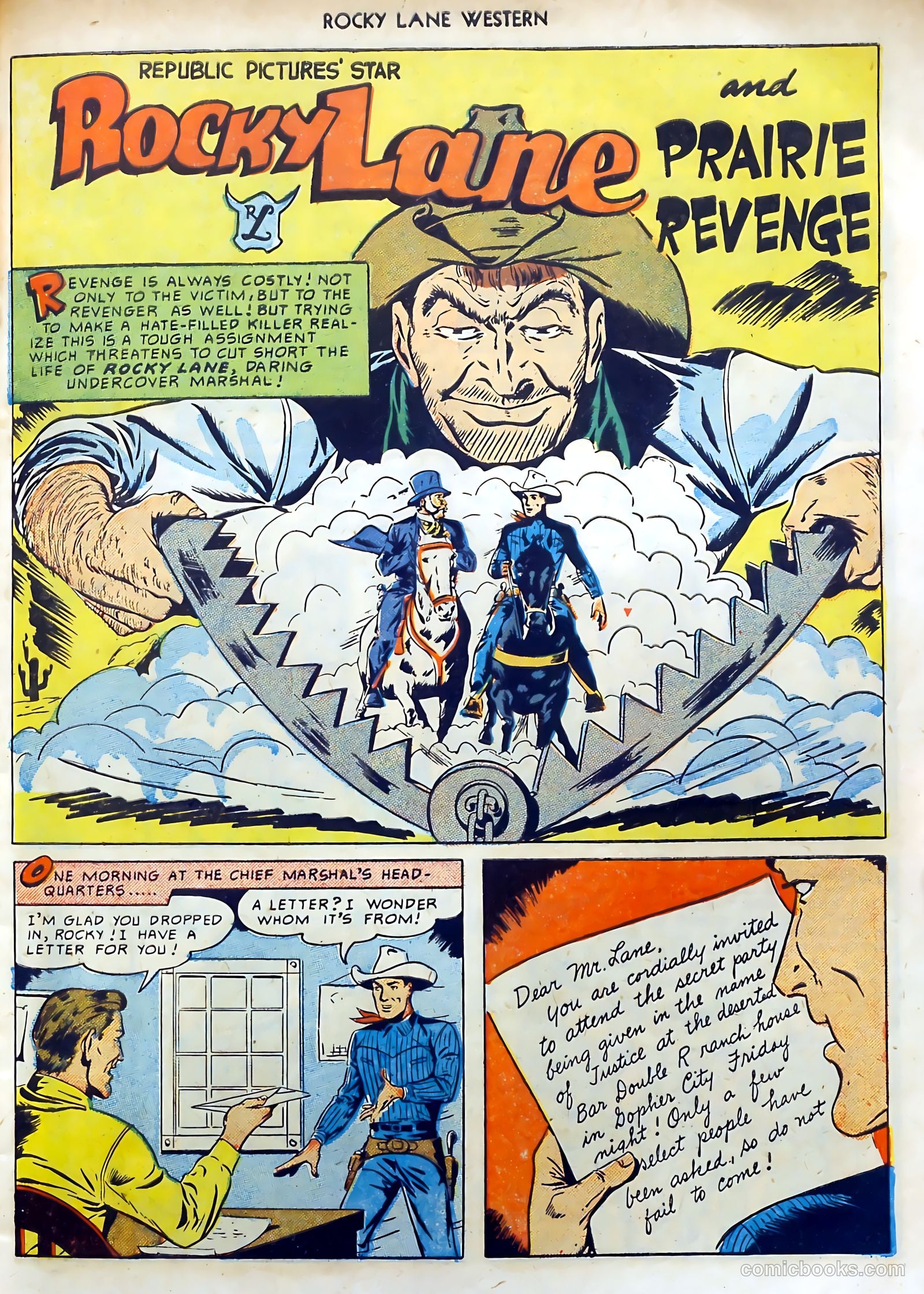 Rocky Lane #15 (1950) — page 19 of 52