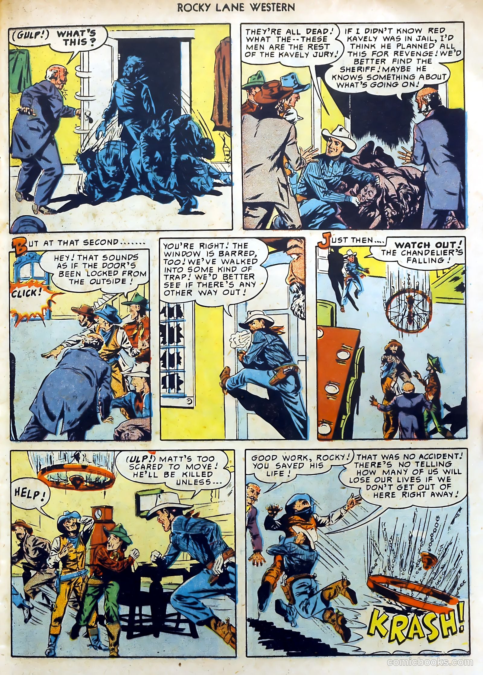 Rocky Lane #15 (1950) — page 21 of 52
