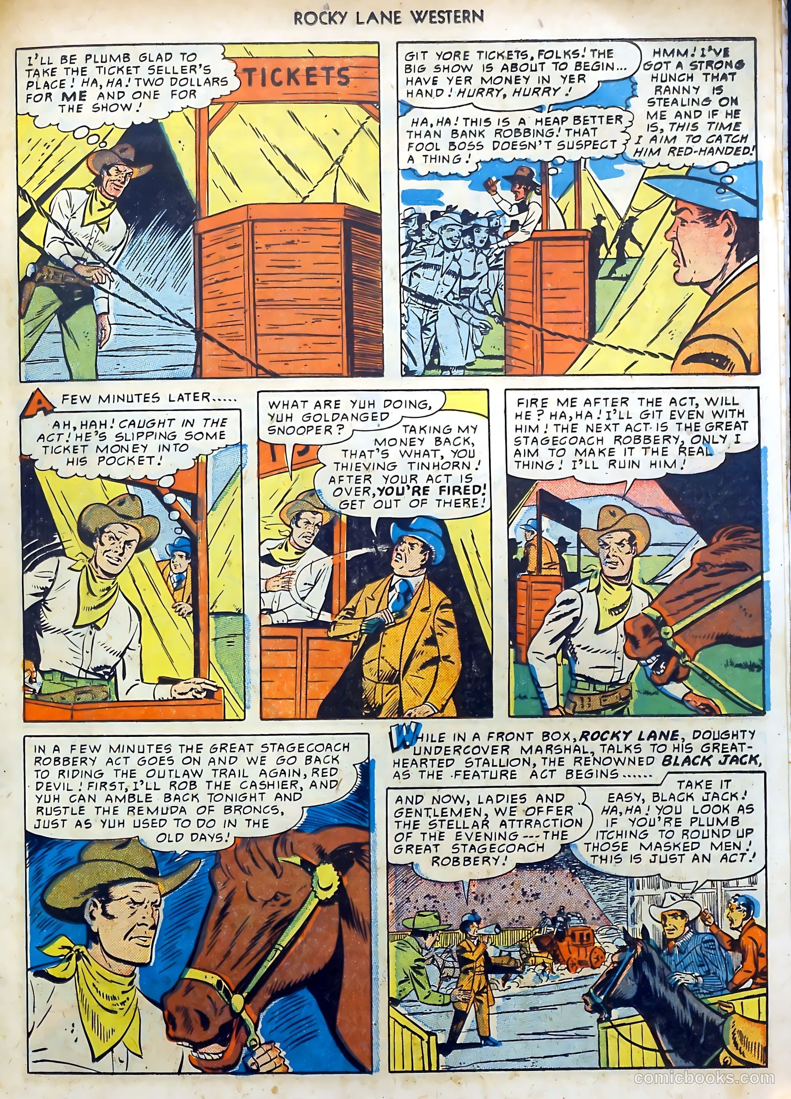 Rocky Lane #15 (1950) — page 27 of 52