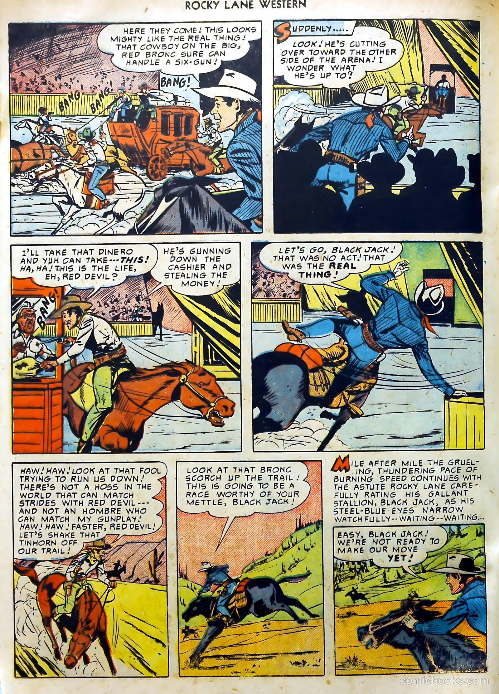 Rocky Lane #15 (1950) — page 28 of 52