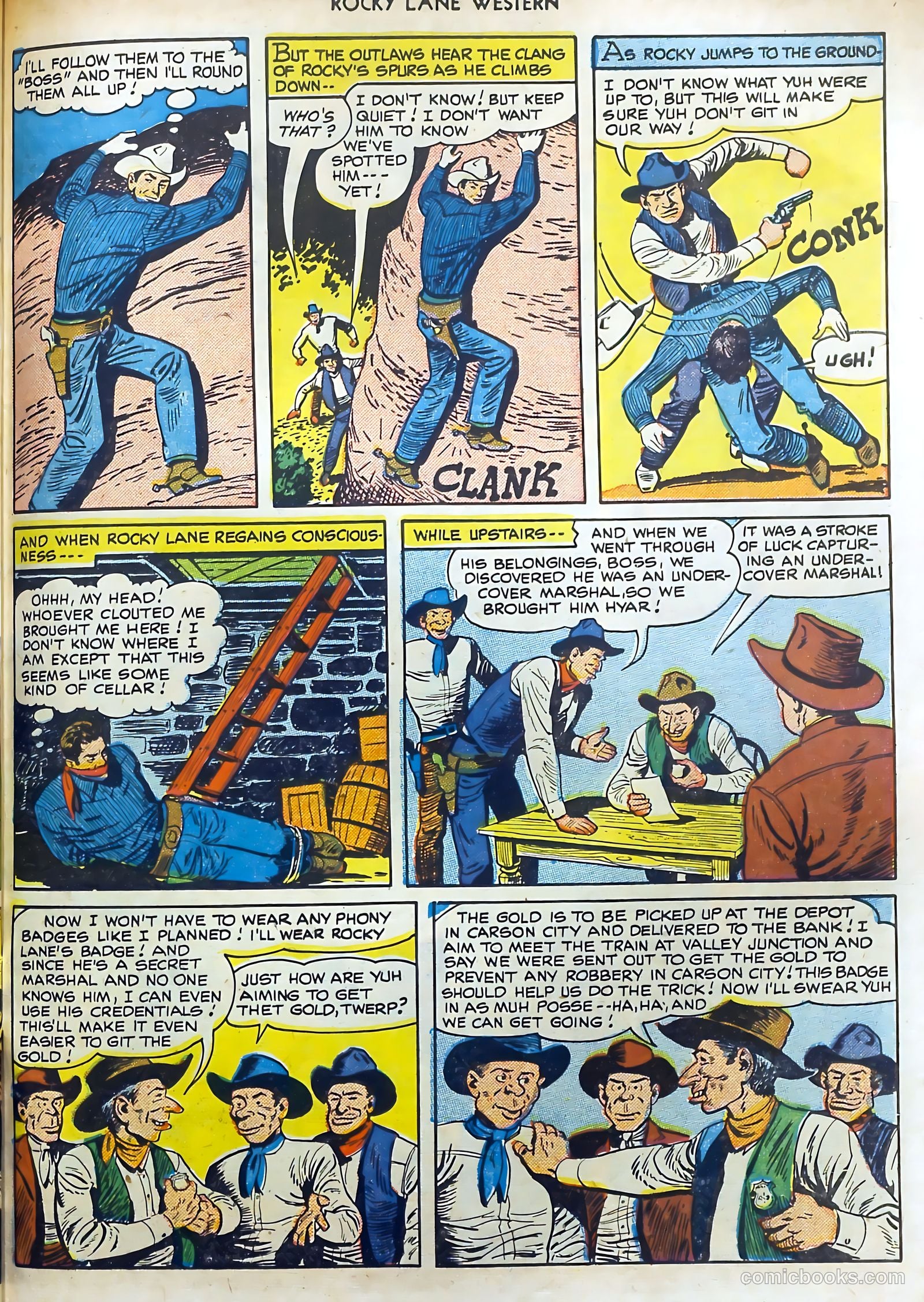 Rocky Lane #15 (1950) — page 43 of 52