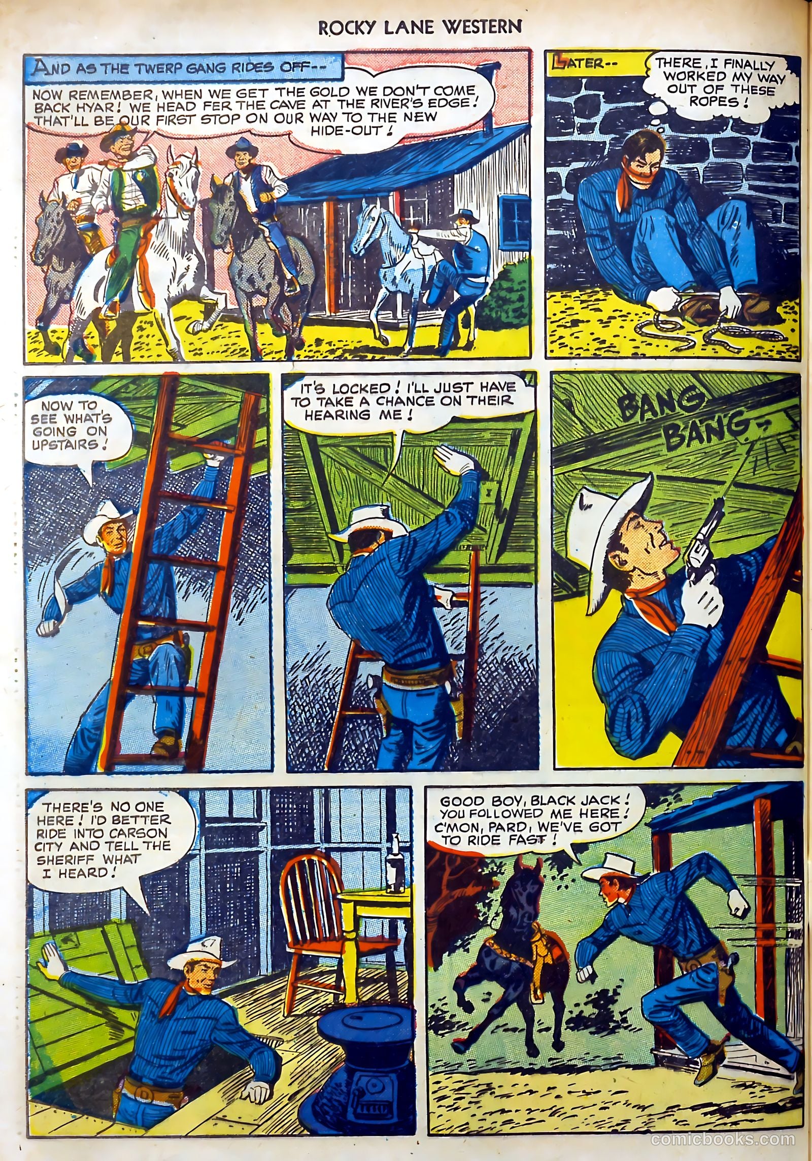 Rocky Lane #15 (1950) — page 44 of 52