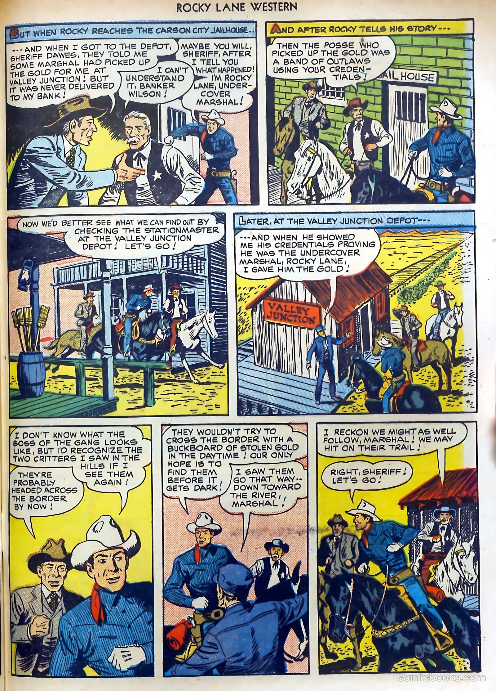 Rocky Lane #15 (1950) — page 45 of 52