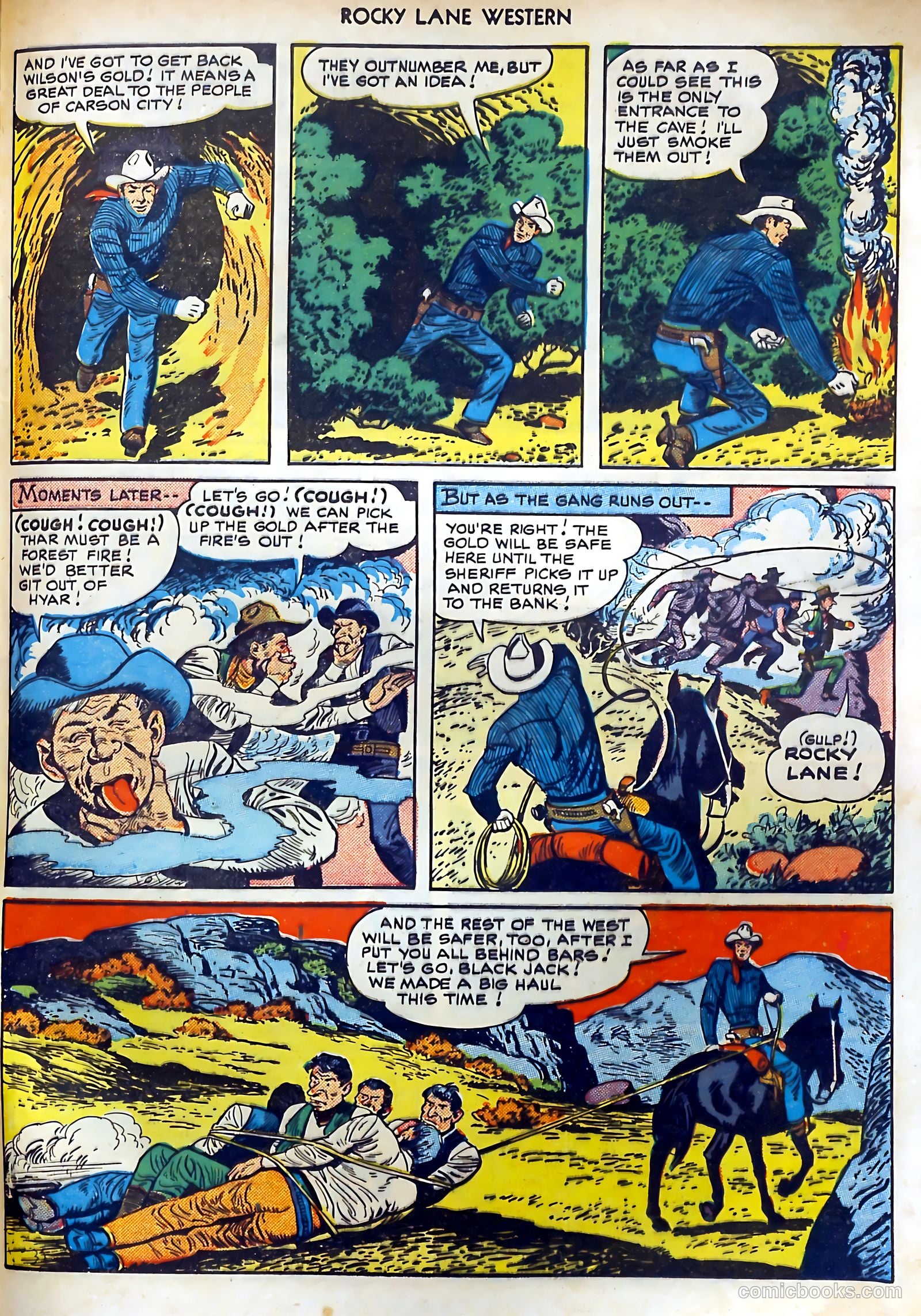 Rocky Lane #15 (1950) — page 49 of 52