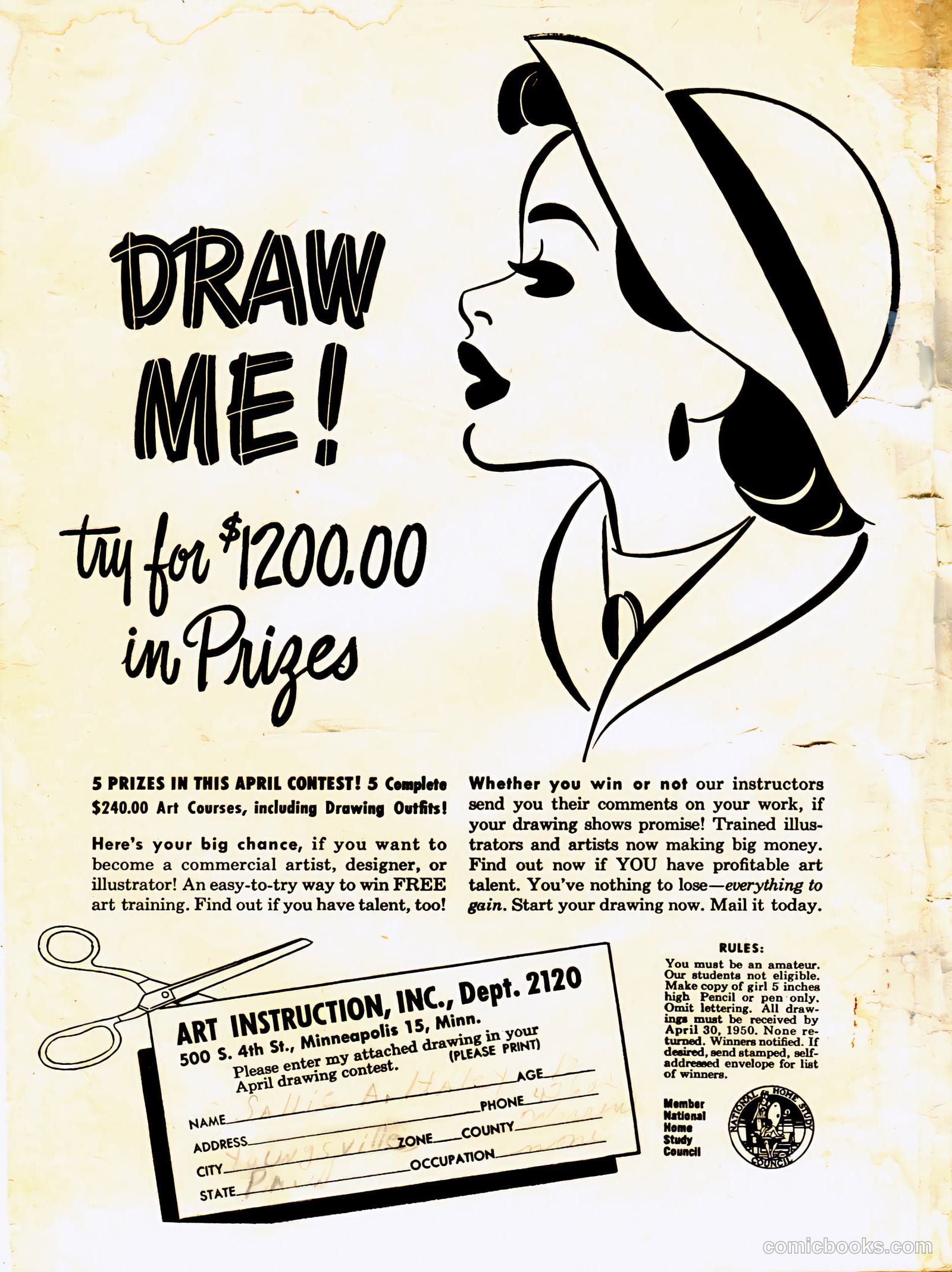 Rocky Lane Western #12 (1950) — page 2 of 52