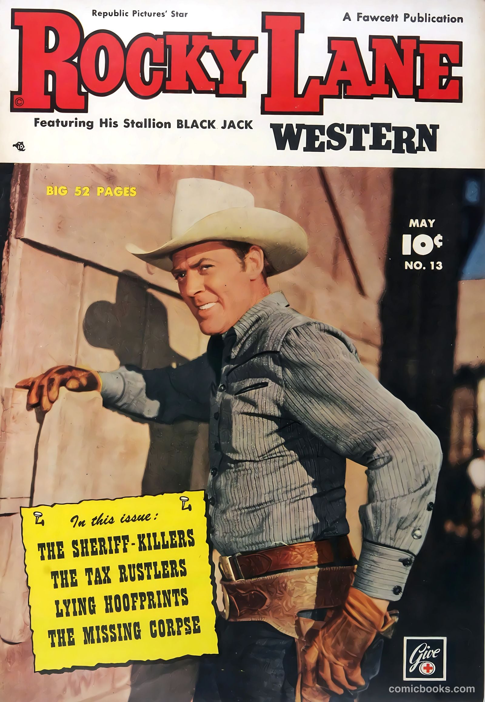 Rocky Lane Western #13 (1950) — page 1 of 52