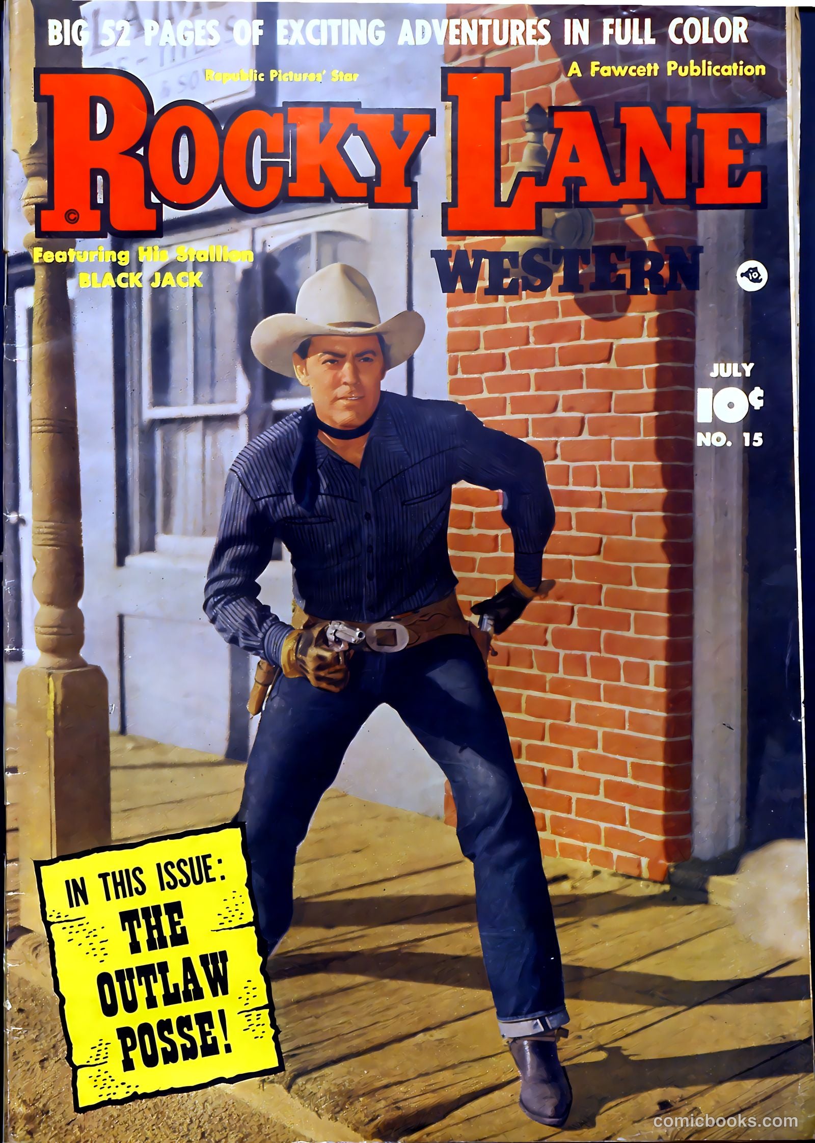 Rocky Lane Western #15