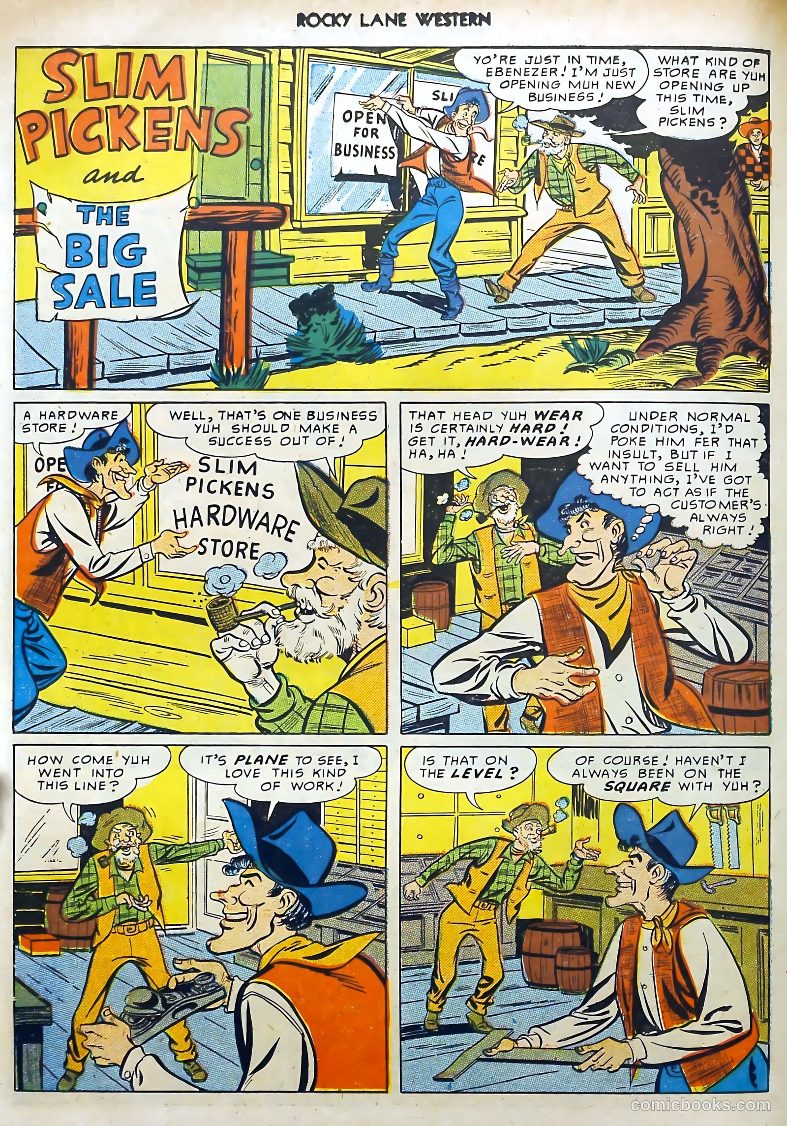 Rocky Lane Western #15 (1950) — page 14 of 52